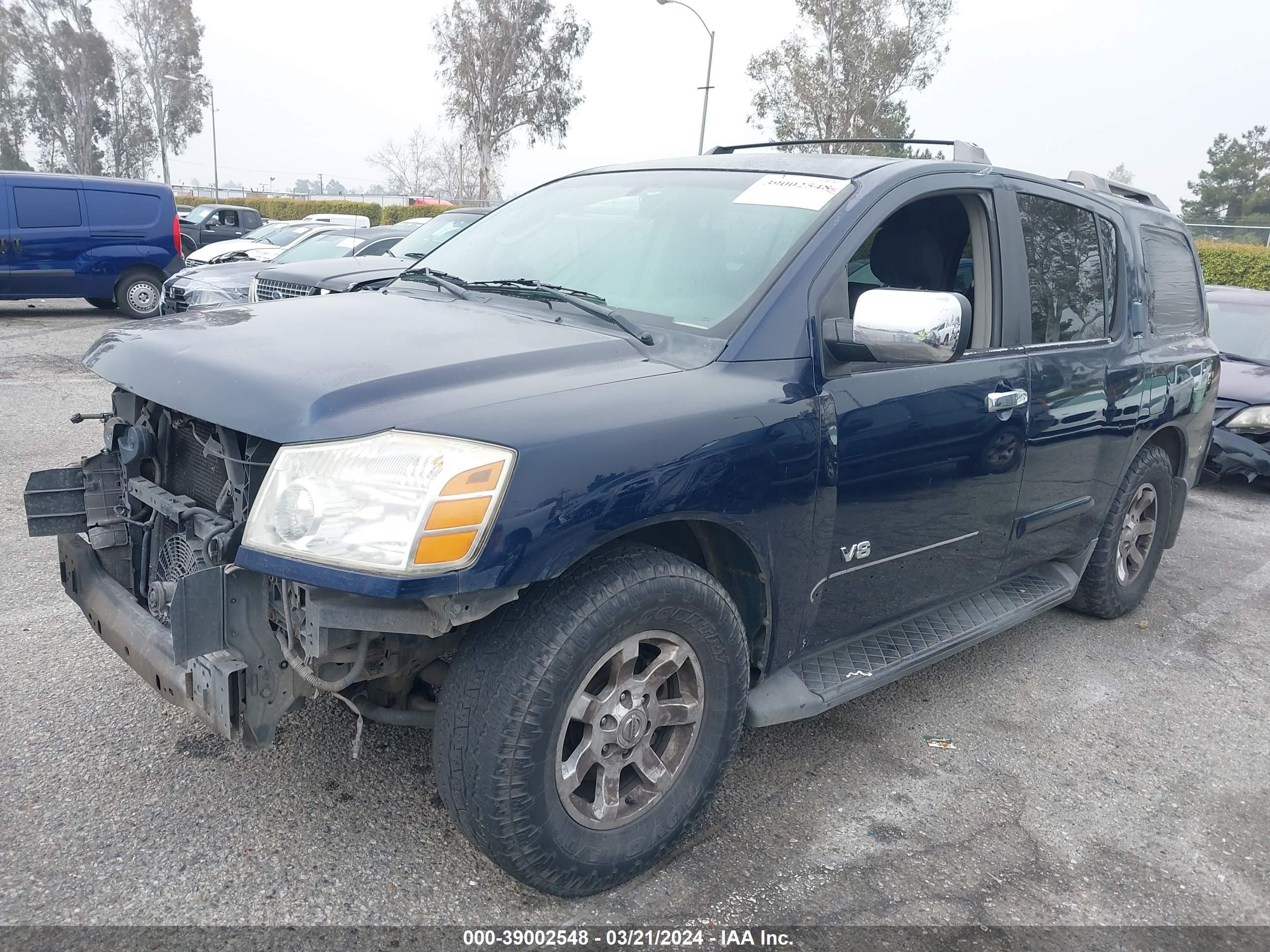 Photo 1 VIN: 5N1AA08A96N720662 - NISSAN ARMADA 