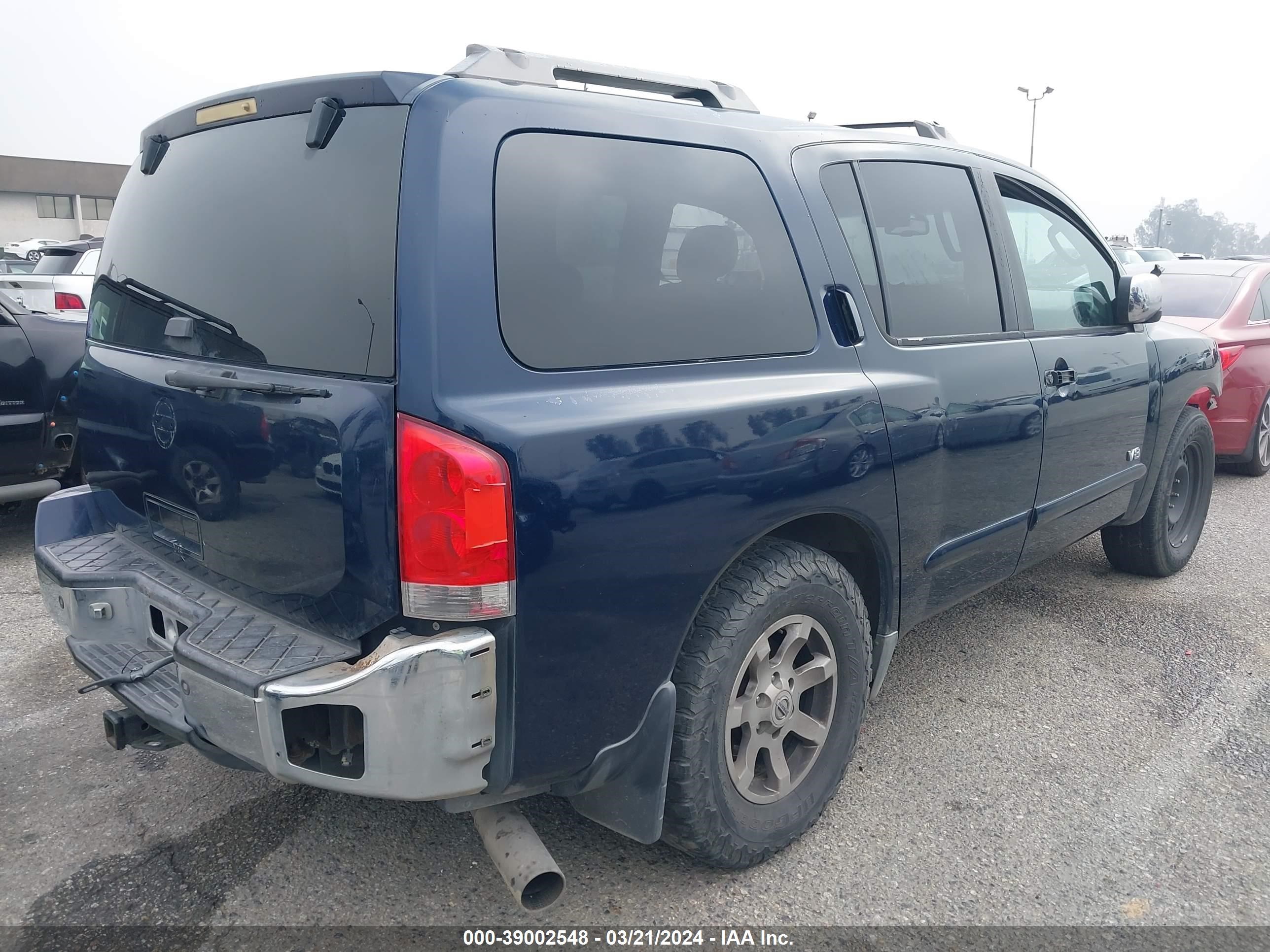 Photo 3 VIN: 5N1AA08A96N720662 - NISSAN ARMADA 