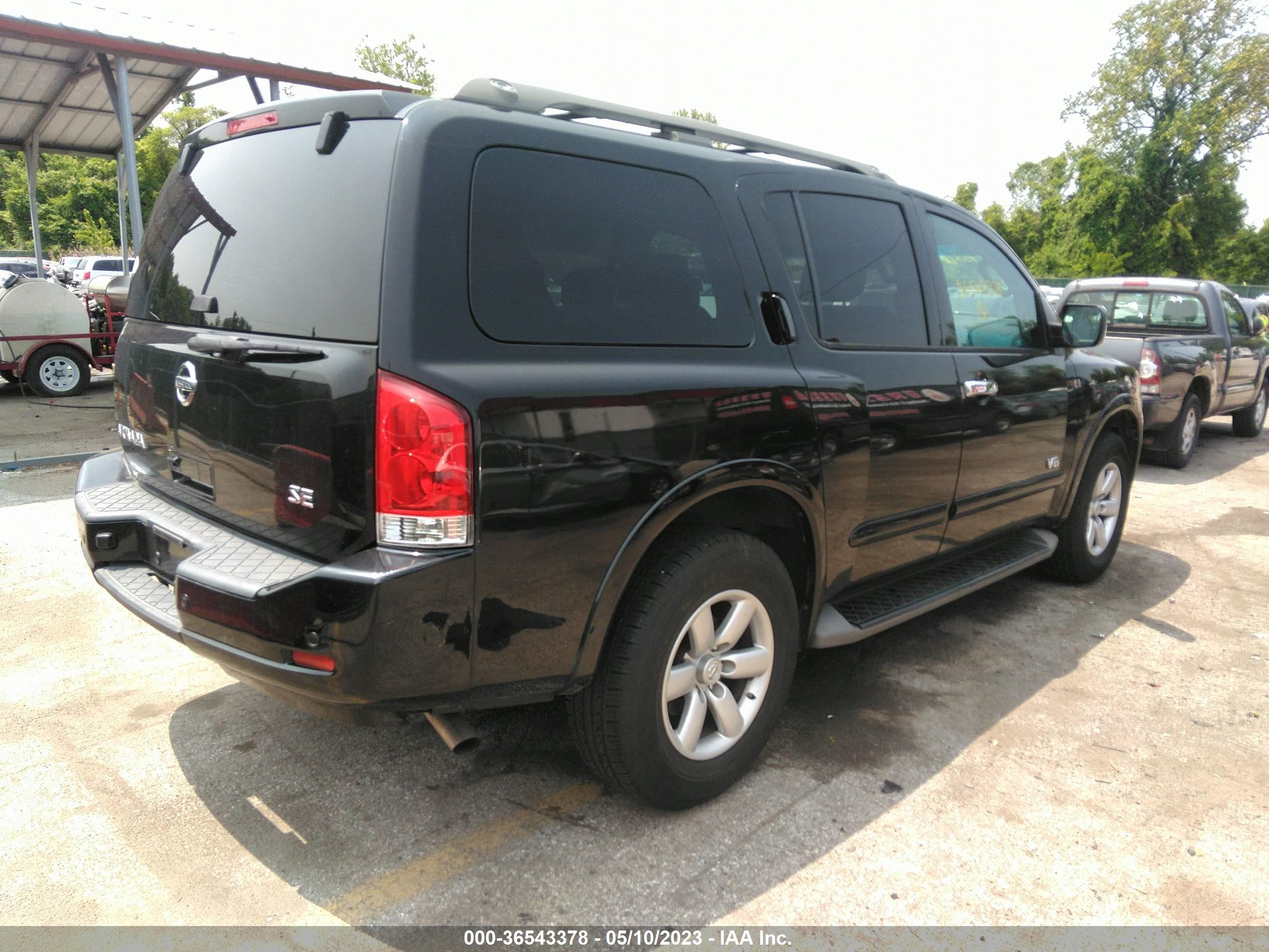 Photo 3 VIN: 5N1AA08C18N608541 - NISSAN ARMADA 