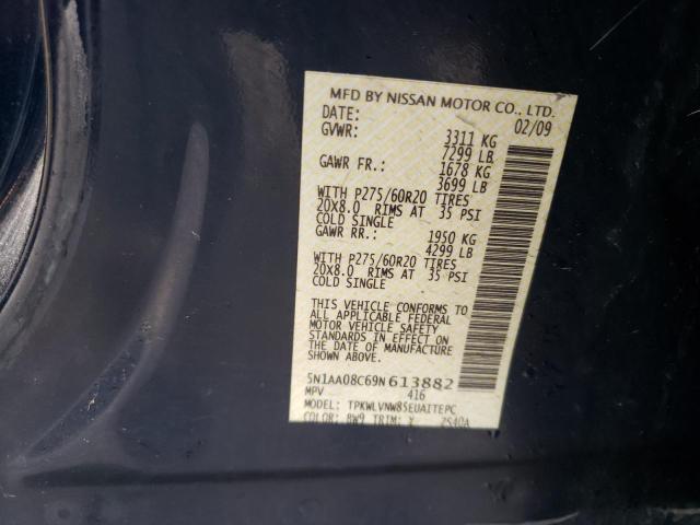 Photo 13 VIN: 5N1AA08C69N613882 - NISSAN ARMADA 