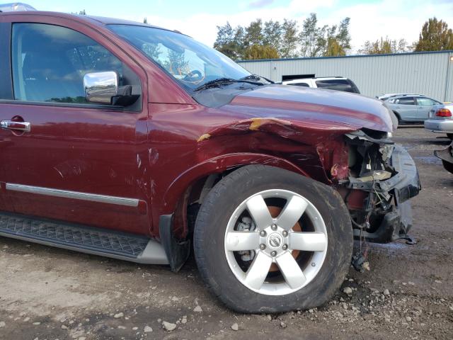 Photo 8 VIN: 5N1AA0NCXAN608564 - NISSAN ARMADA SE 