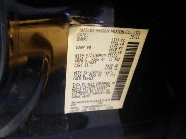 Photo 13 VIN: 5N1AA0NE4CN603249 - NISSAN ARMADA SV 