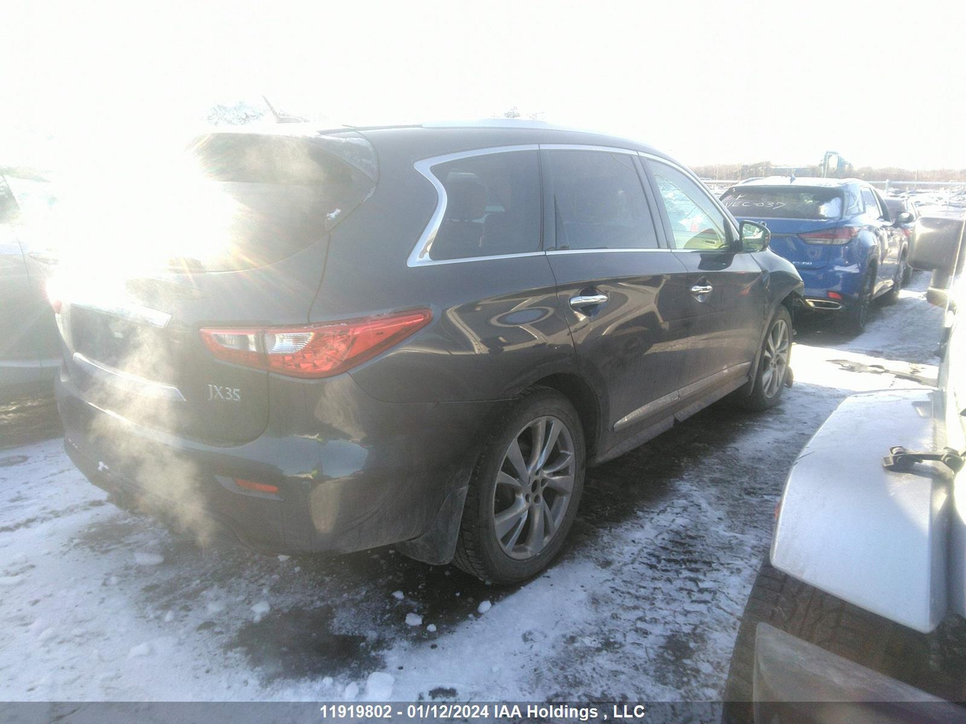 Photo 3 VIN: 5N1AL0MM0DC338670 - INFINITI JX 