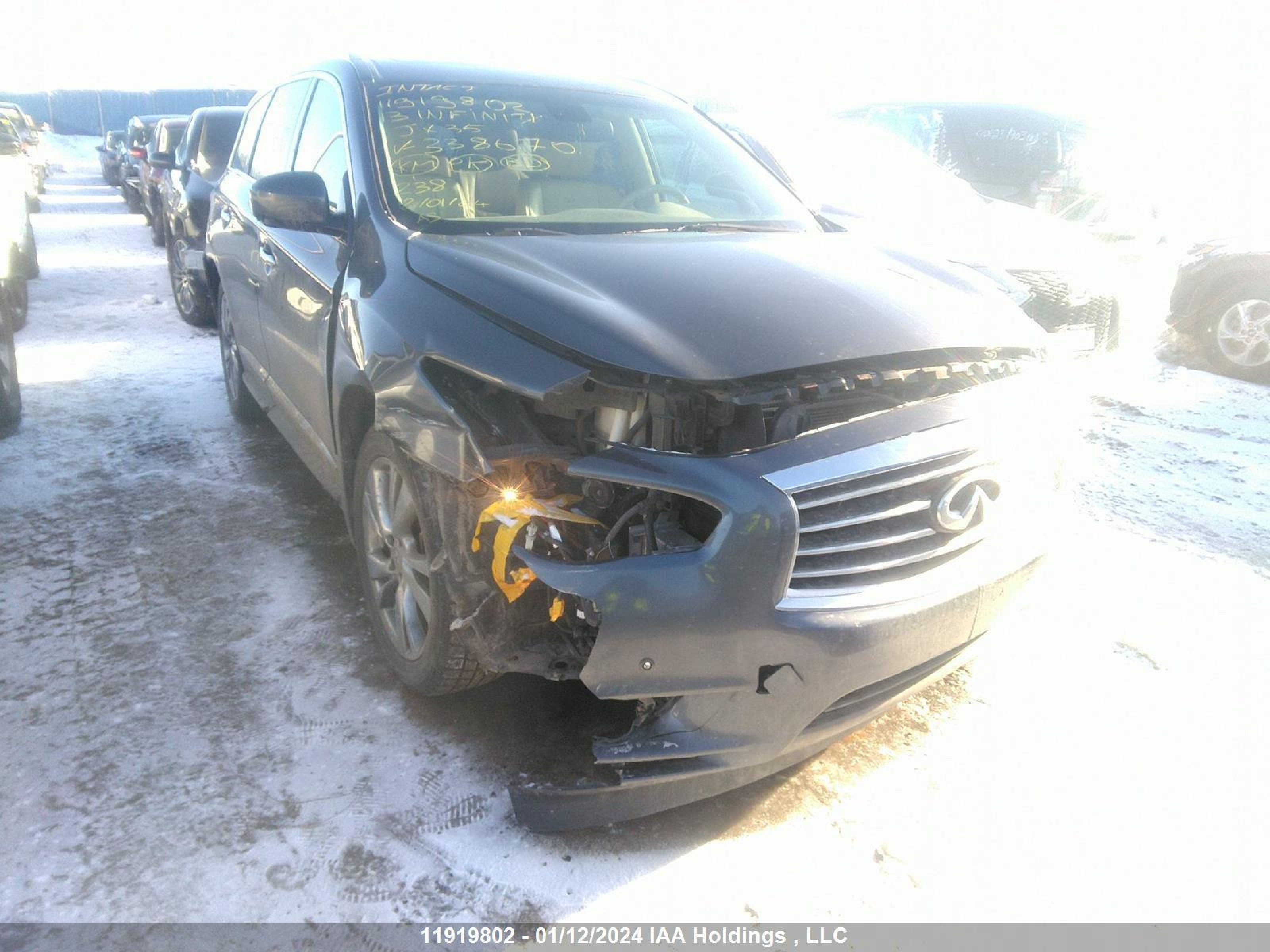 Photo 5 VIN: 5N1AL0MM0DC338670 - INFINITI JX 