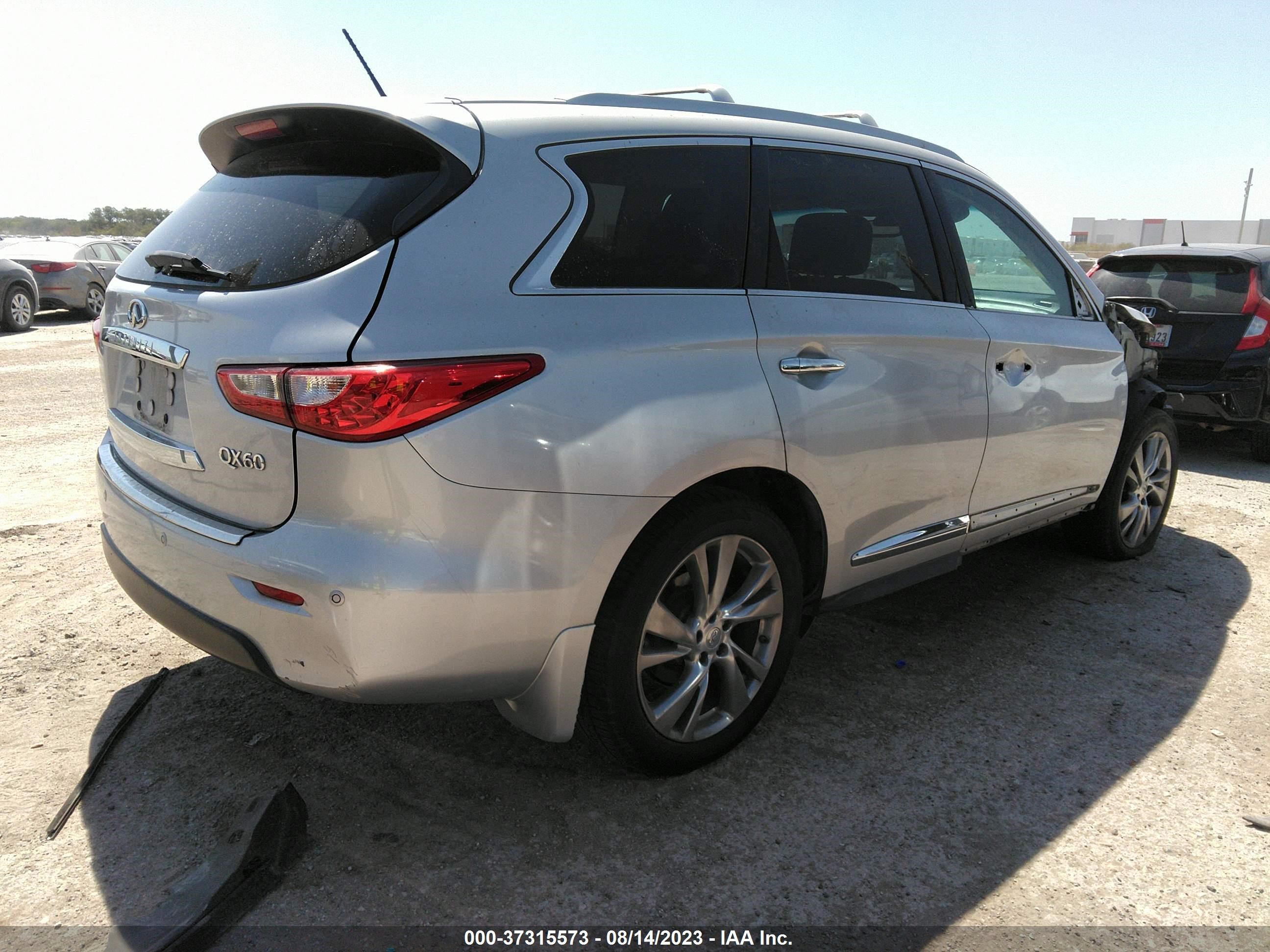 Photo 3 VIN: 5N1AL0MM0EC505420 - INFINITI QX60 