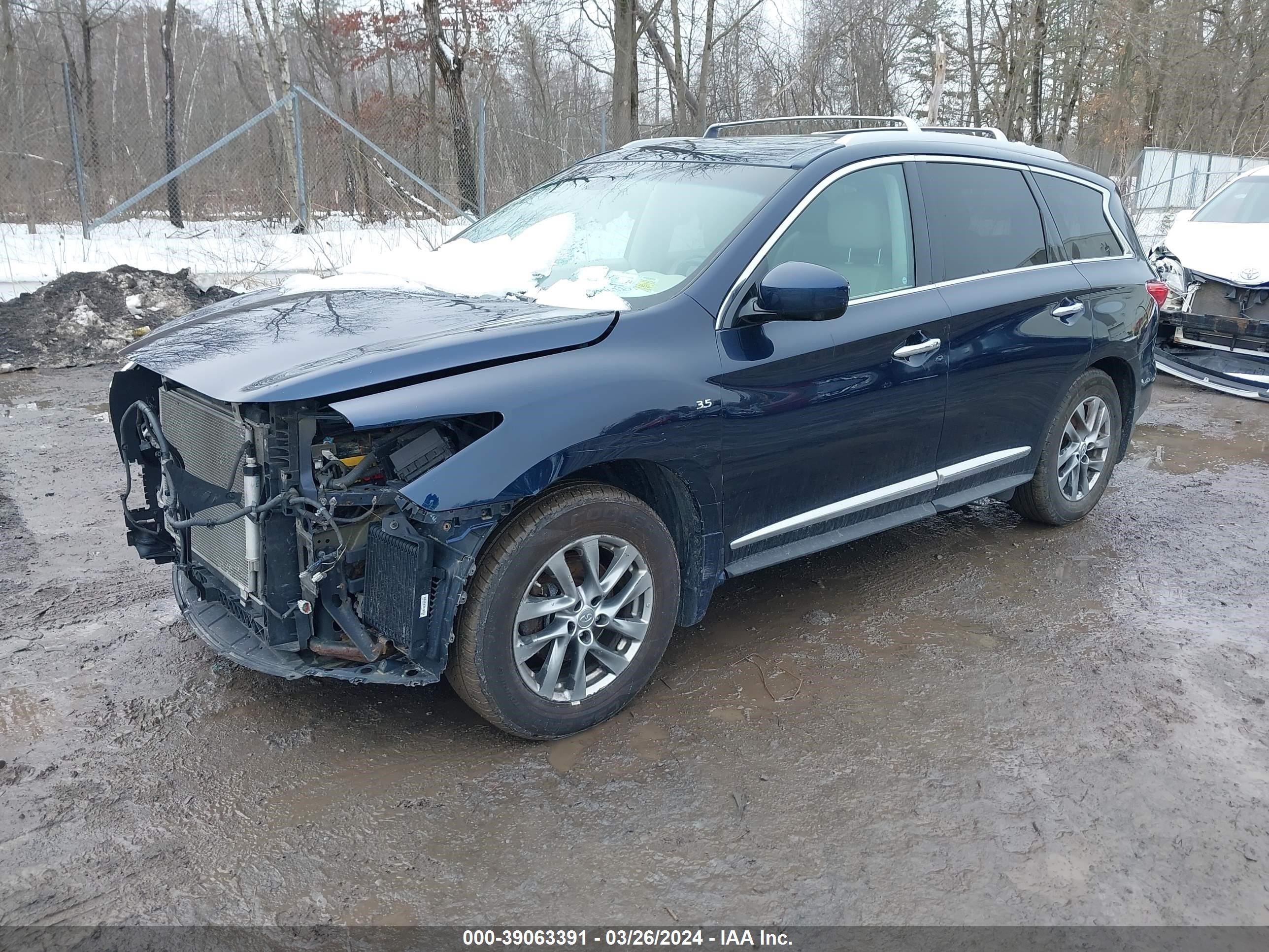 Photo 1 VIN: 5N1AL0MM0FC560287 - INFINITI QX60 