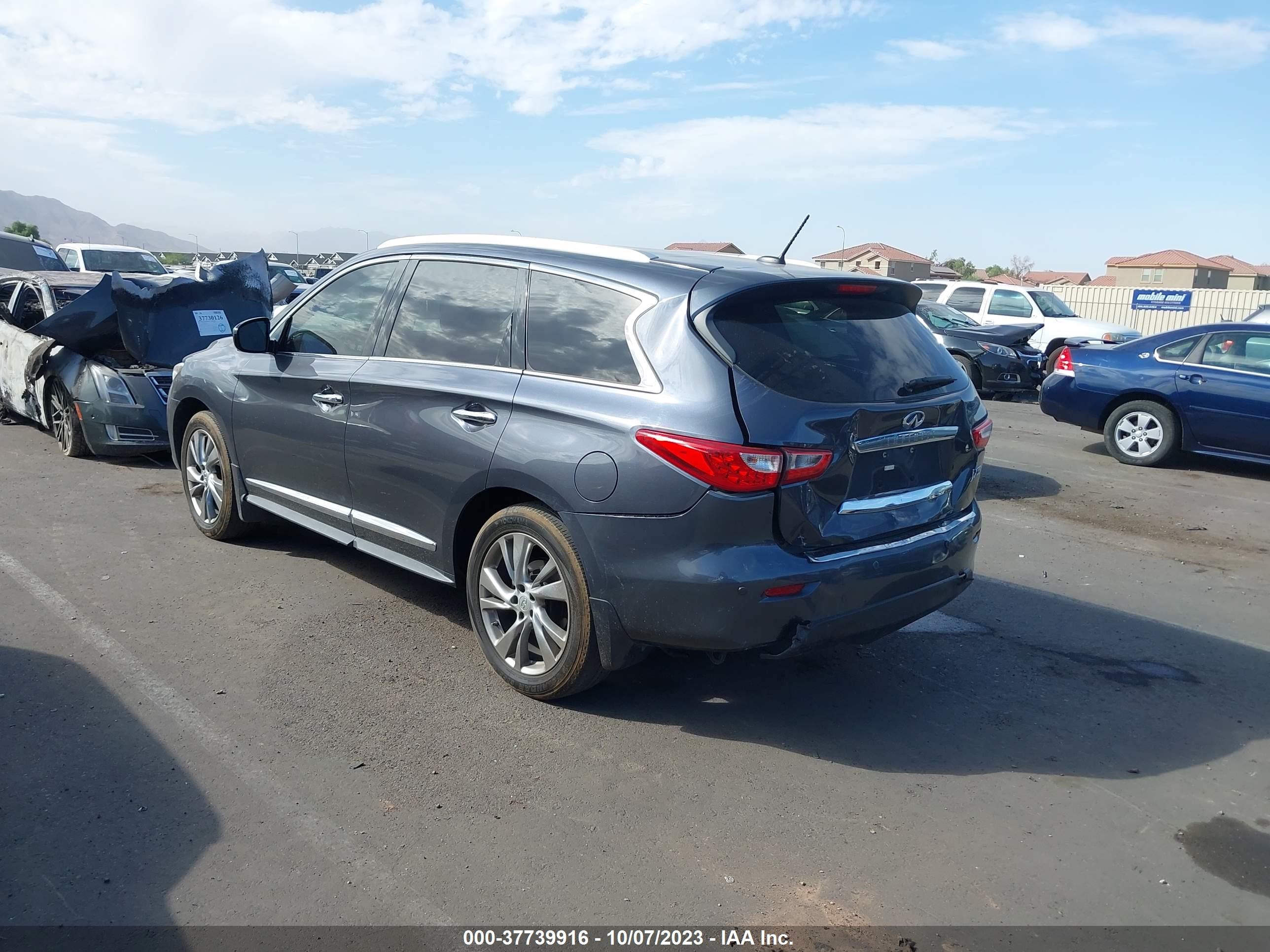 Photo 2 VIN: 5N1AL0MM3DC346861 - INFINITI JX 