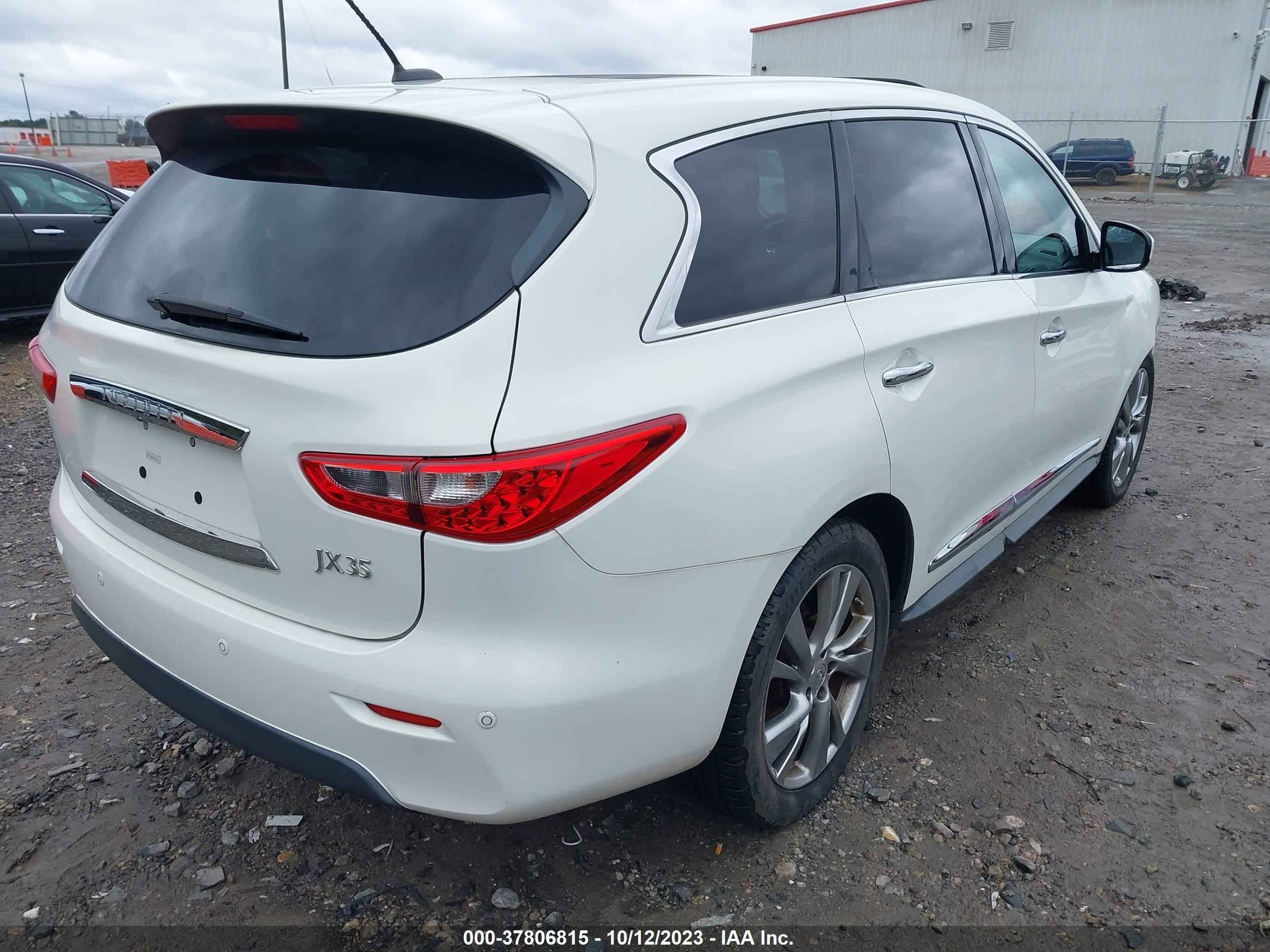 Photo 3 VIN: 5N1AL0MM4DC320110 - INFINITI JX 