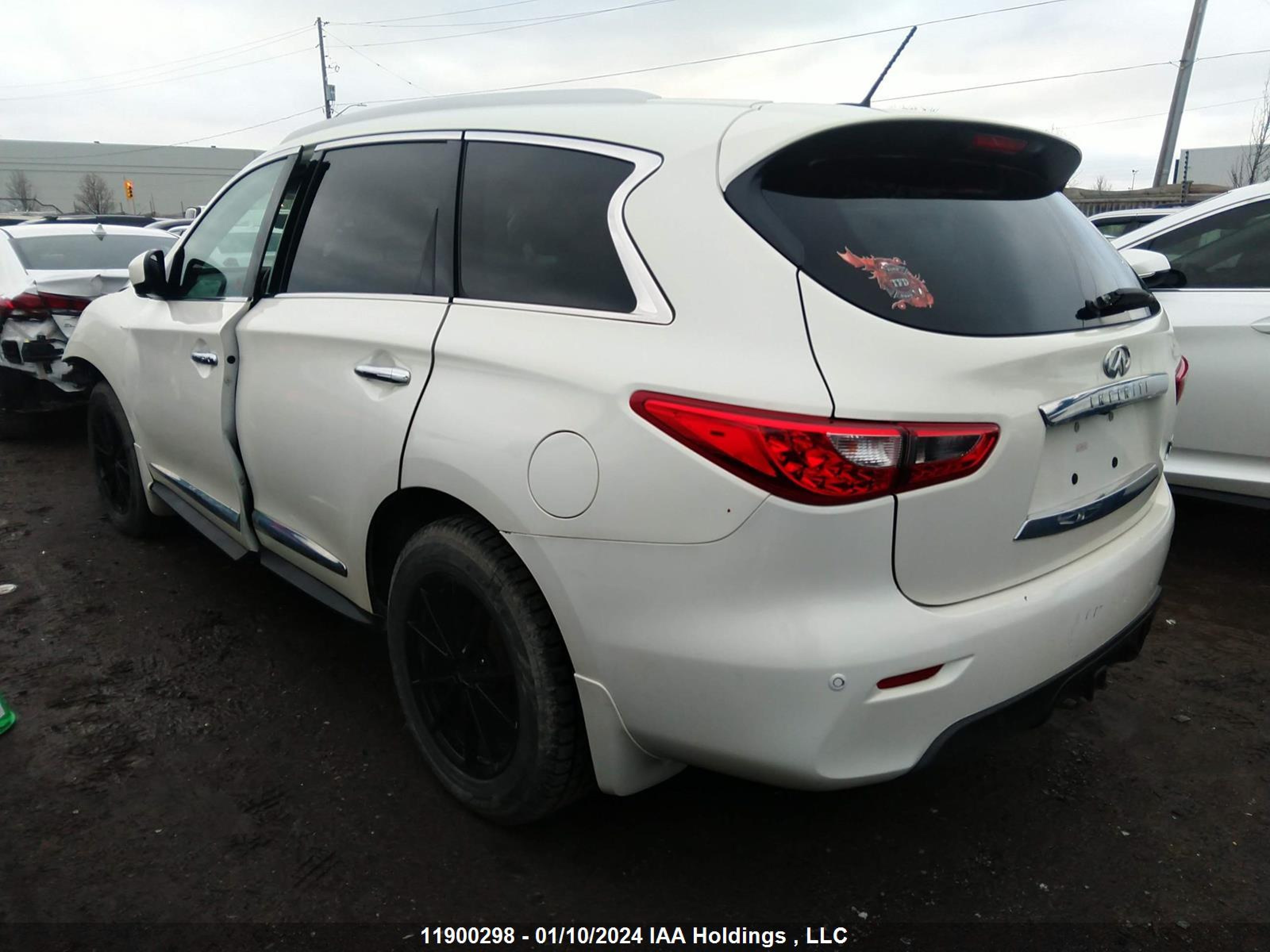 Photo 2 VIN: 5N1AL0MM4DC325422 - INFINITI JX 