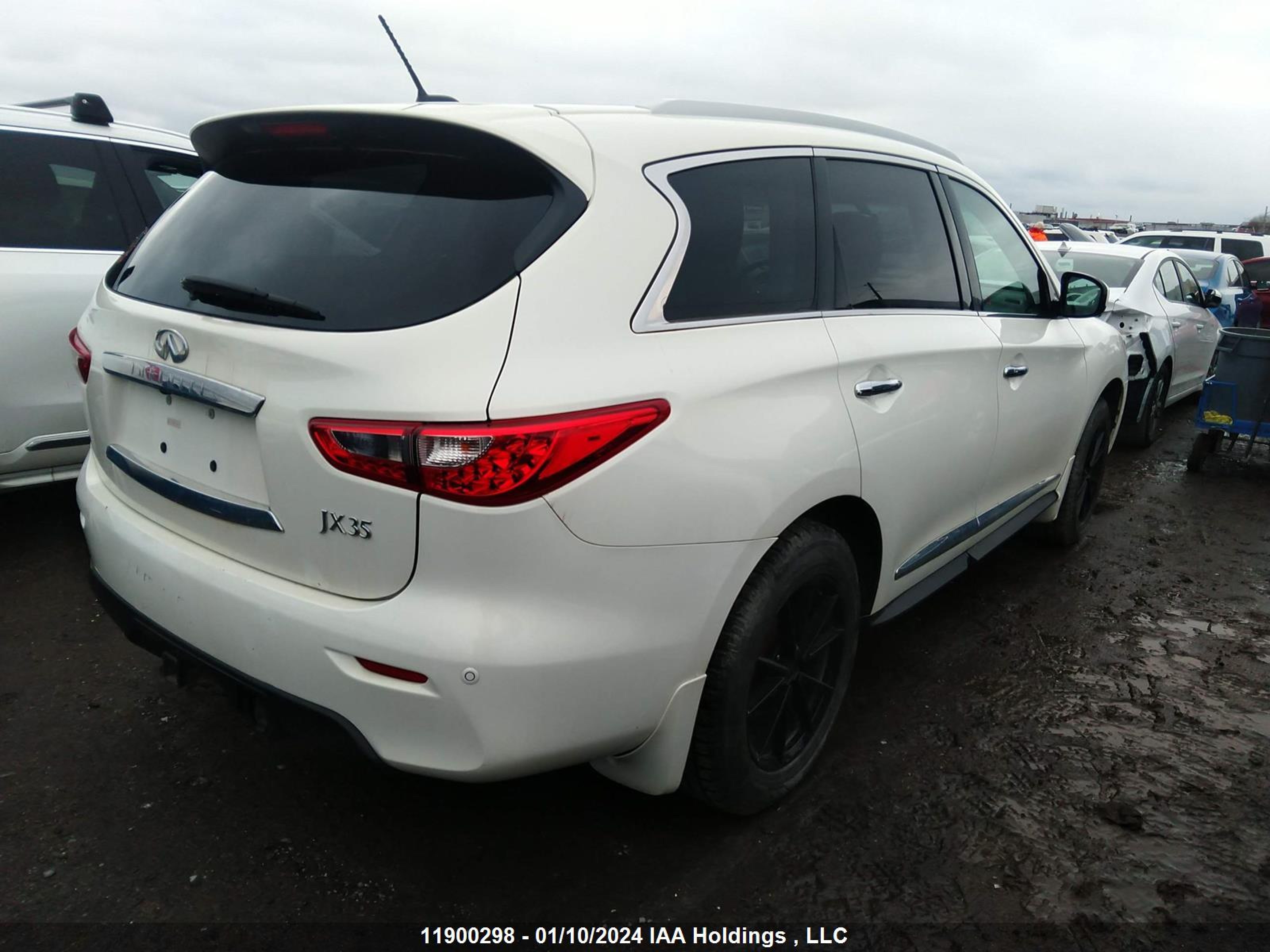 Photo 3 VIN: 5N1AL0MM4DC325422 - INFINITI JX 