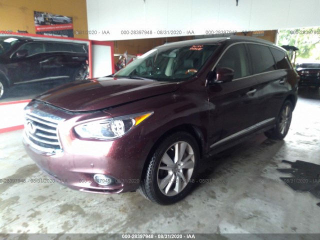 Photo 1 VIN: 5N1AL0MM4DC347579 - INFINITI JX 