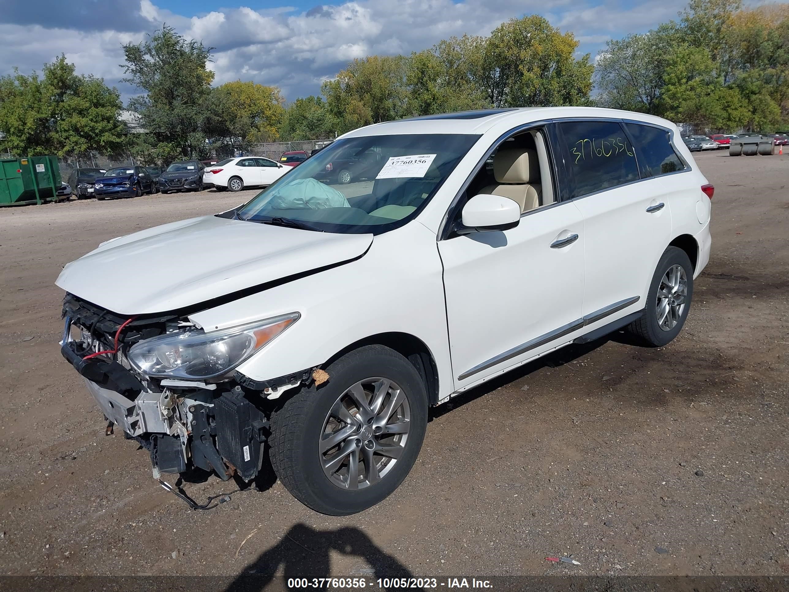 Photo 1 VIN: 5N1AL0MM6DC309660 - INFINITI JX 