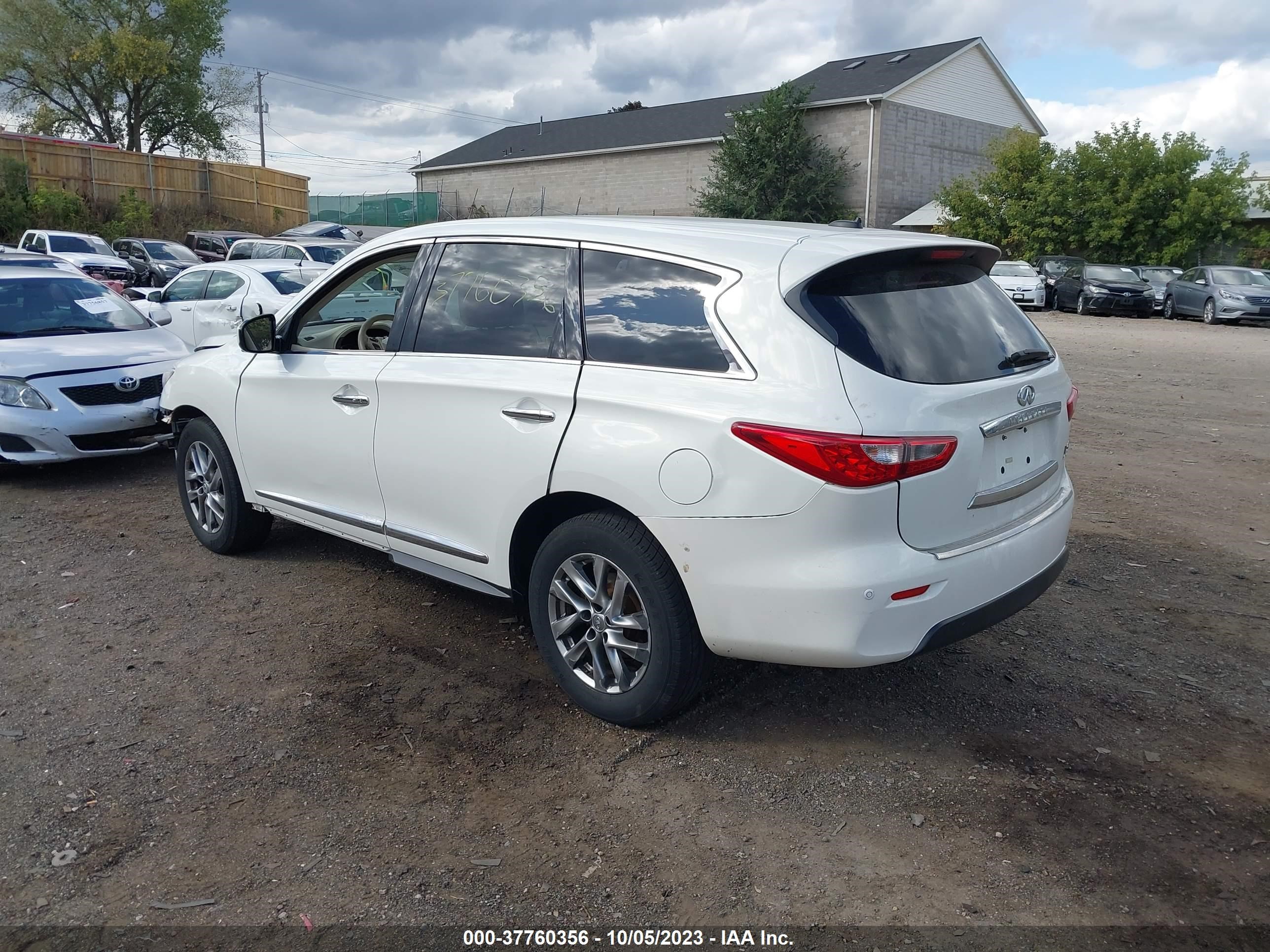 Photo 2 VIN: 5N1AL0MM6DC309660 - INFINITI JX 