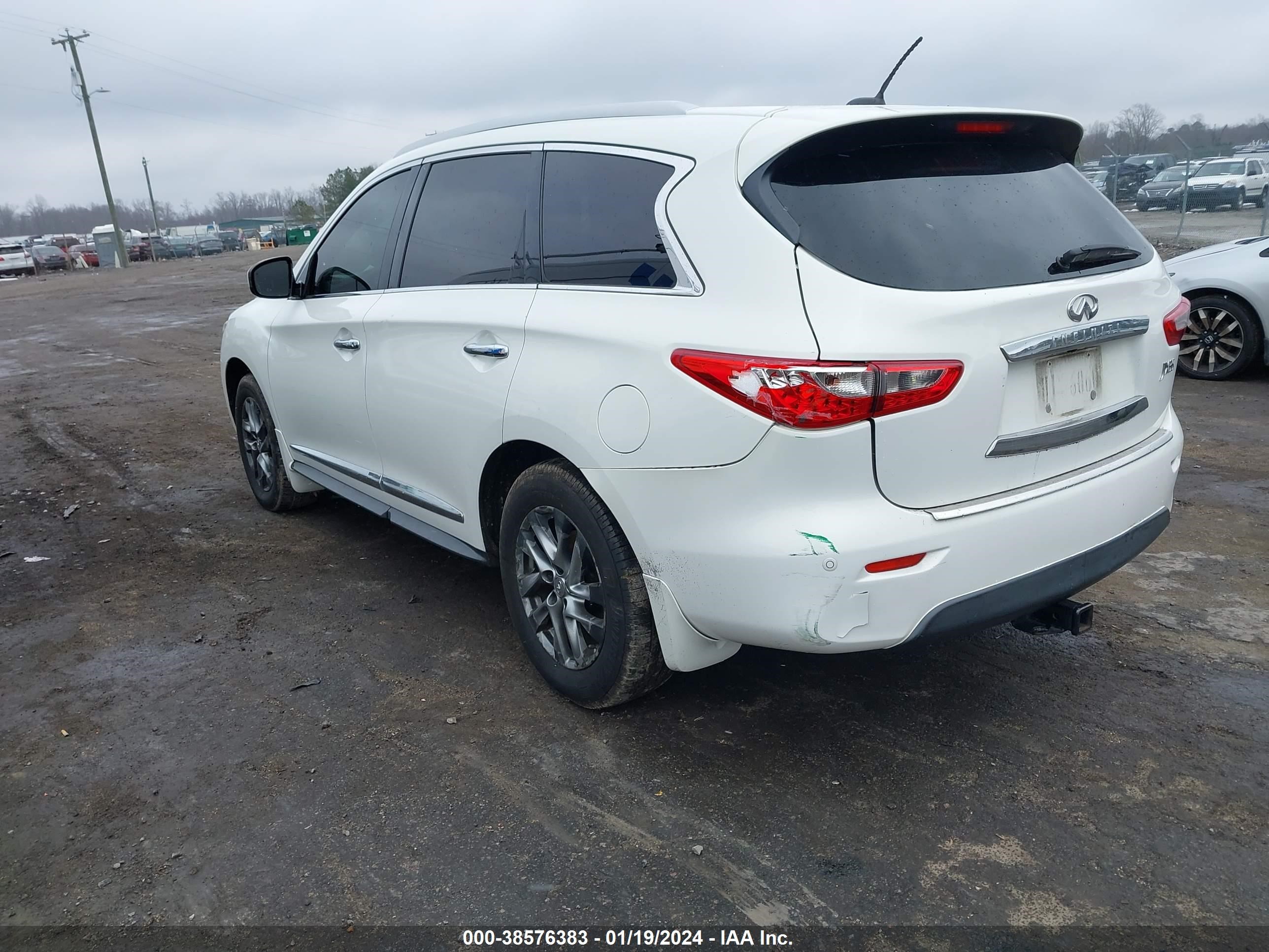 Photo 2 VIN: 5N1AL0MM7DC312129 - INFINITI JX 