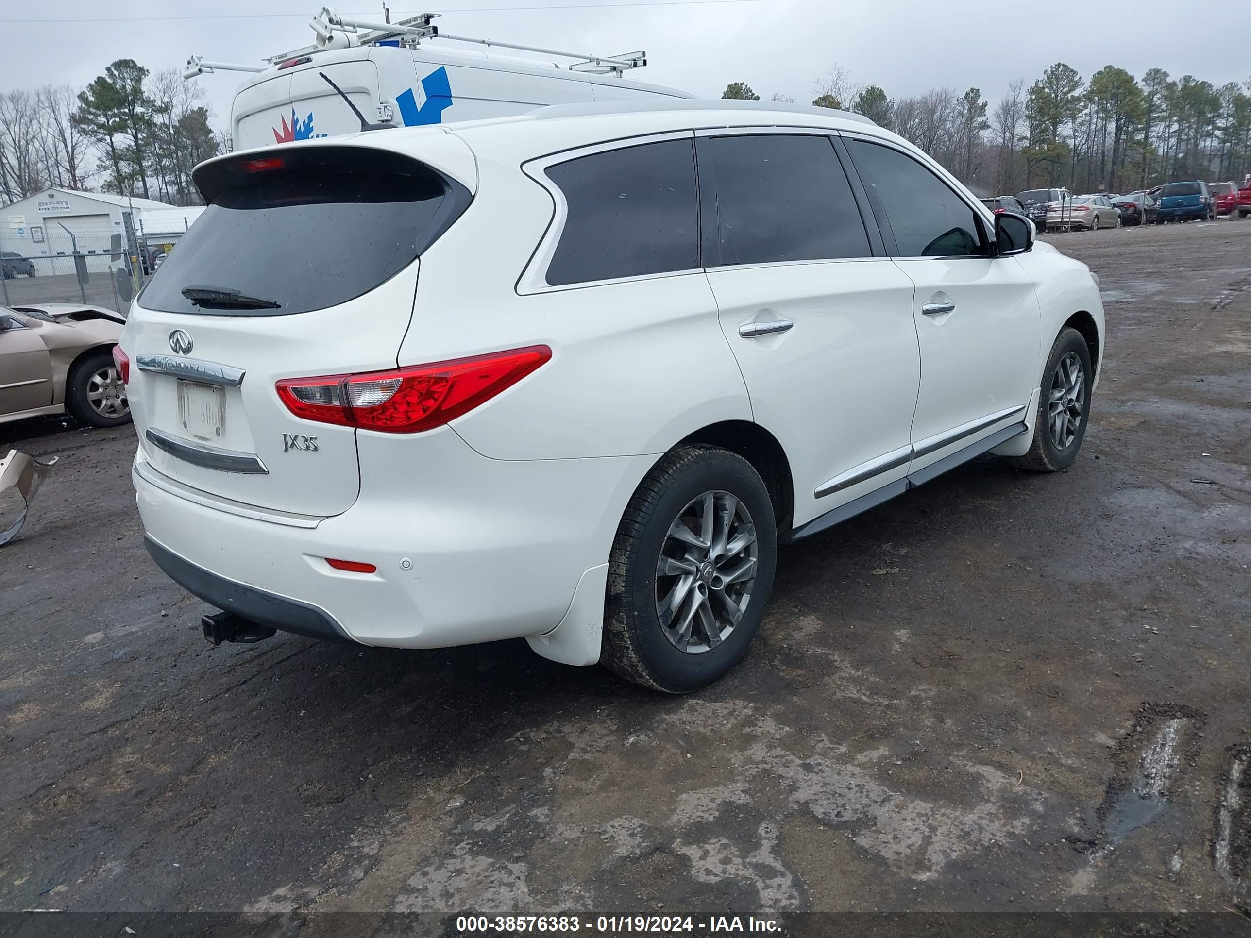 Photo 3 VIN: 5N1AL0MM7DC312129 - INFINITI JX 