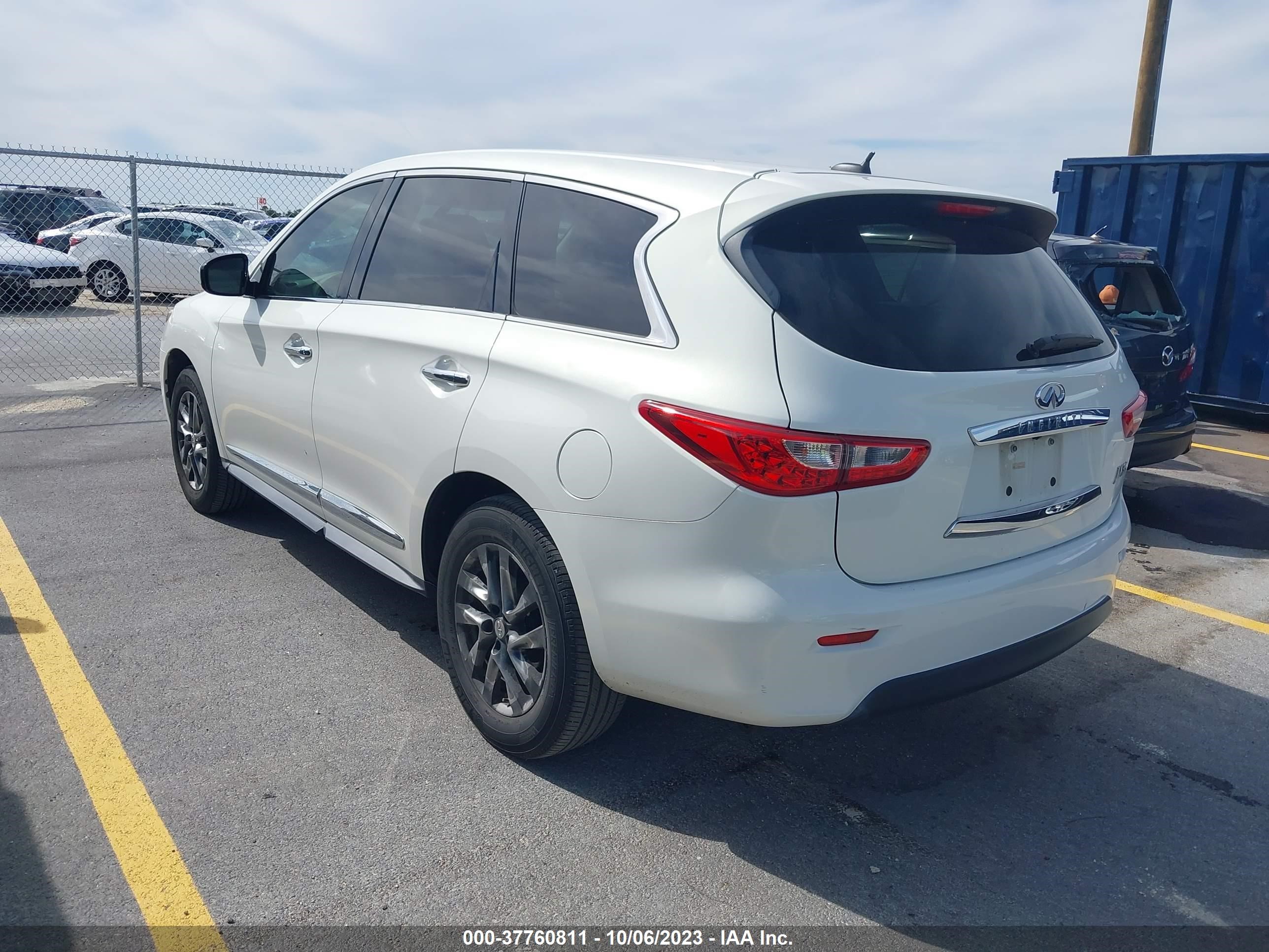 Photo 2 VIN: 5N1AL0MM7DC331036 - INFINITI JX 