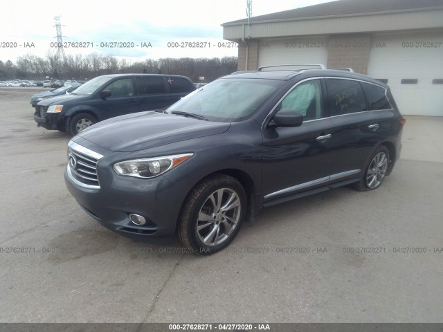 Photo 1 VIN: 5N1AL0MM7DC348385 - INFINITI JX 