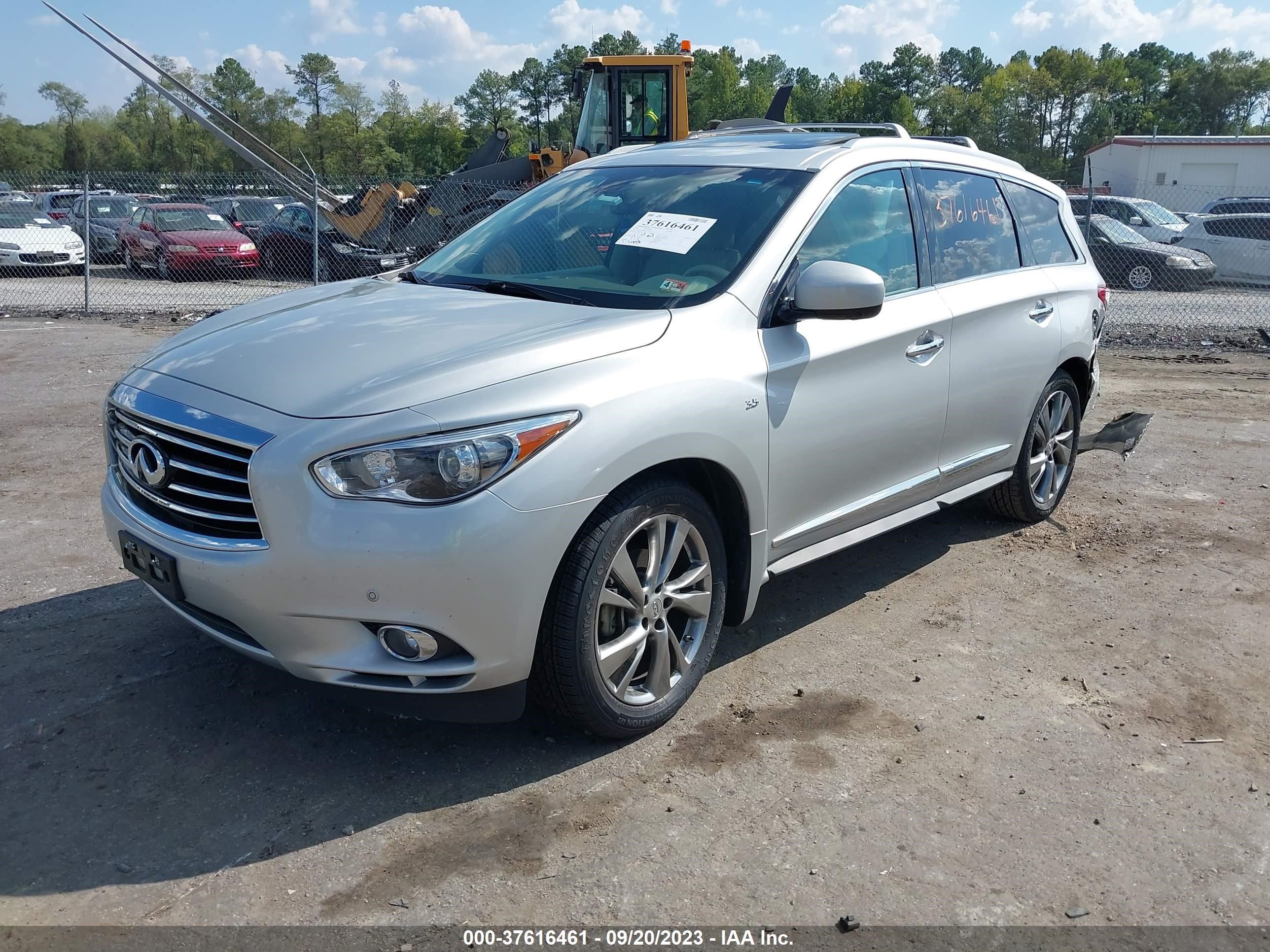 Photo 1 VIN: 5N1AL0MM9EC550680 - INFINITI QX60 