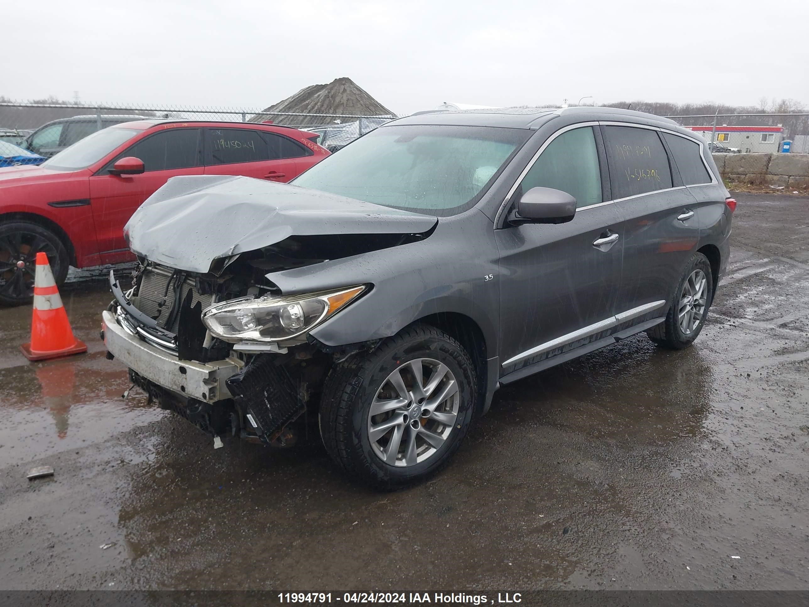 Photo 1 VIN: 5N1AL0MMXFC516796 - INFINITI QX60 