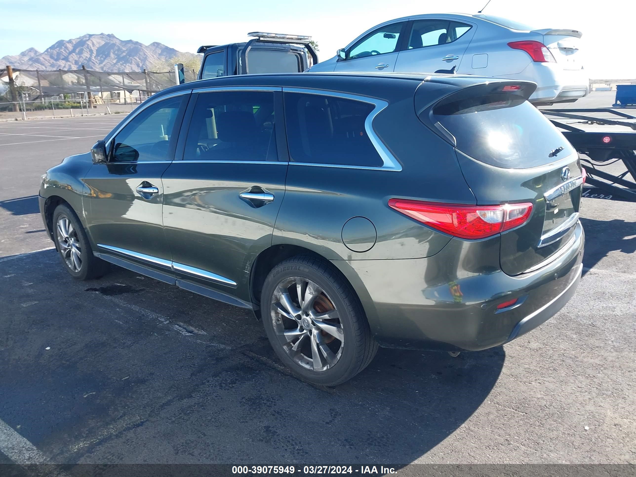 Photo 2 VIN: 5N1AL0MN3DC300729 - INFINITI JX 