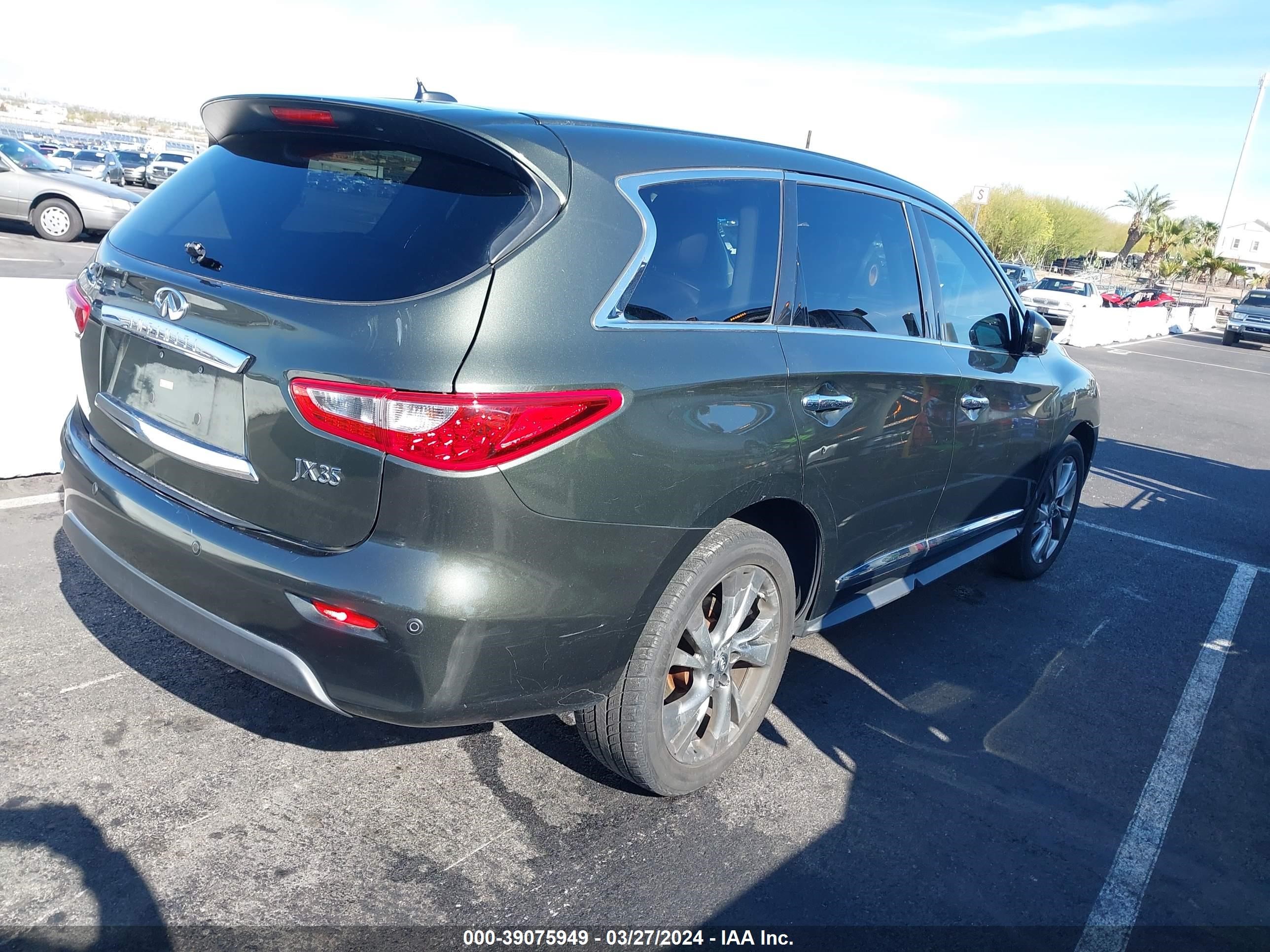 Photo 3 VIN: 5N1AL0MN3DC300729 - INFINITI JX 