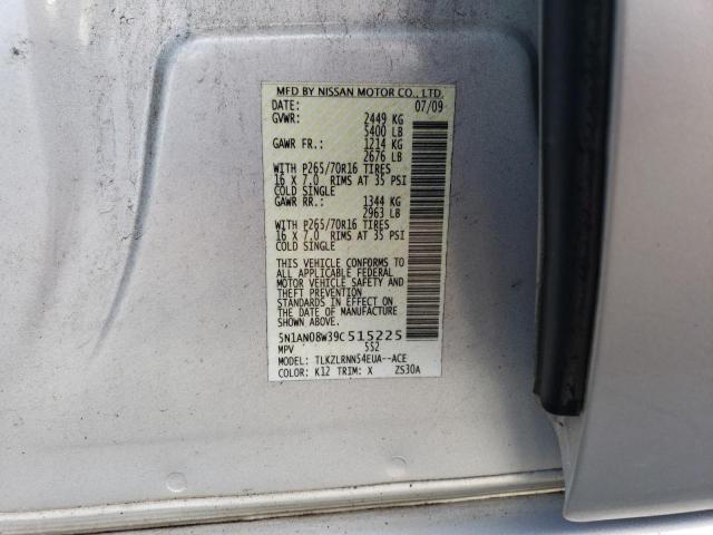 Photo 12 VIN: 5N1AN08W39C515225 - NISSAN XTERRA 