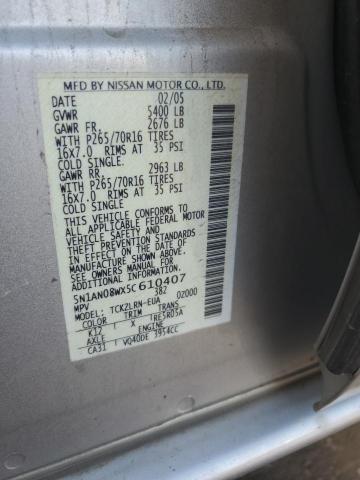 Photo 12 VIN: 5N1AN08WX5C610407 - NISSAN XTERRA OFF 