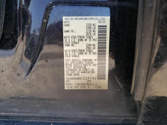 Photo 11 VIN: 5N1AN0NU8BC517741 - NISSAN XTERRA OFF 