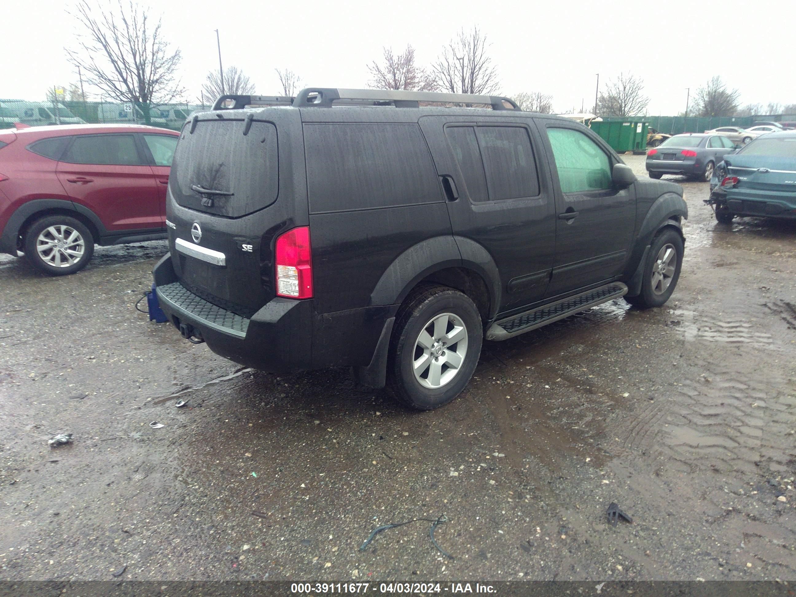 Photo 3 VIN: 5N1AR18B18C622571 - NISSAN PATHFINDER 