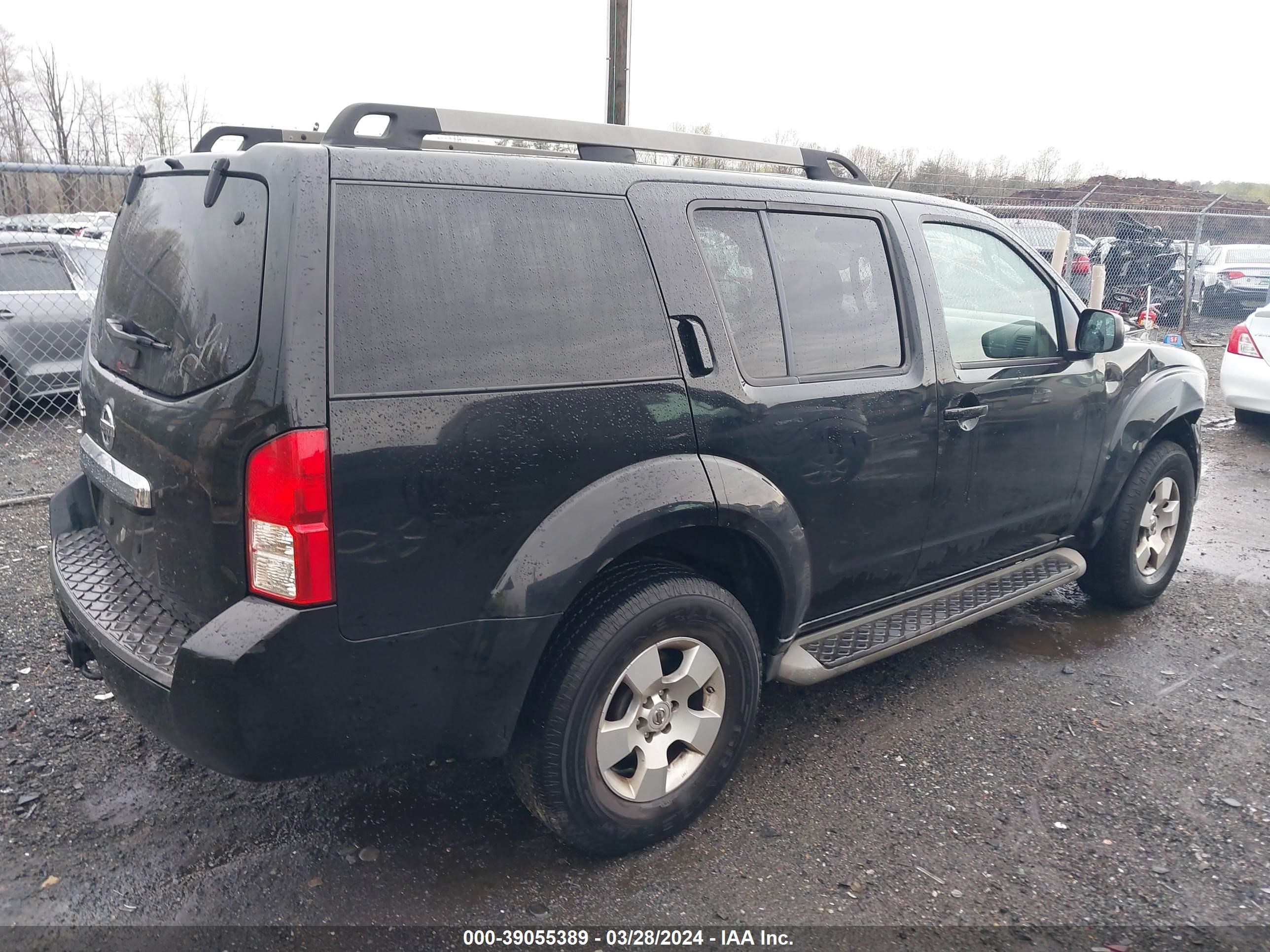 Photo 3 VIN: 5N1AR18B29C617140 - NISSAN PATHFINDER 