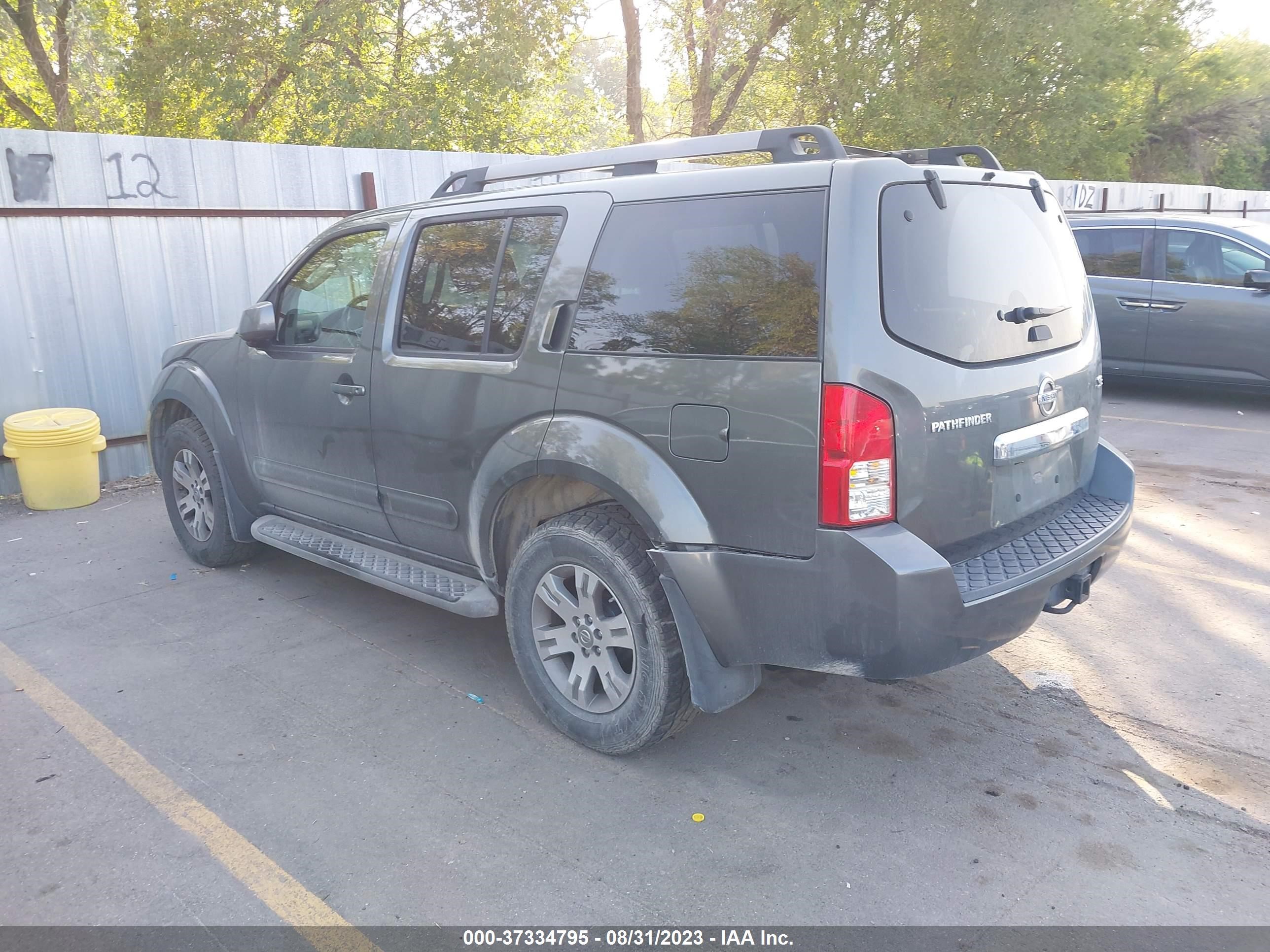 Photo 2 VIN: 5N1AR18B39C616577 - NISSAN PATHFINDER 