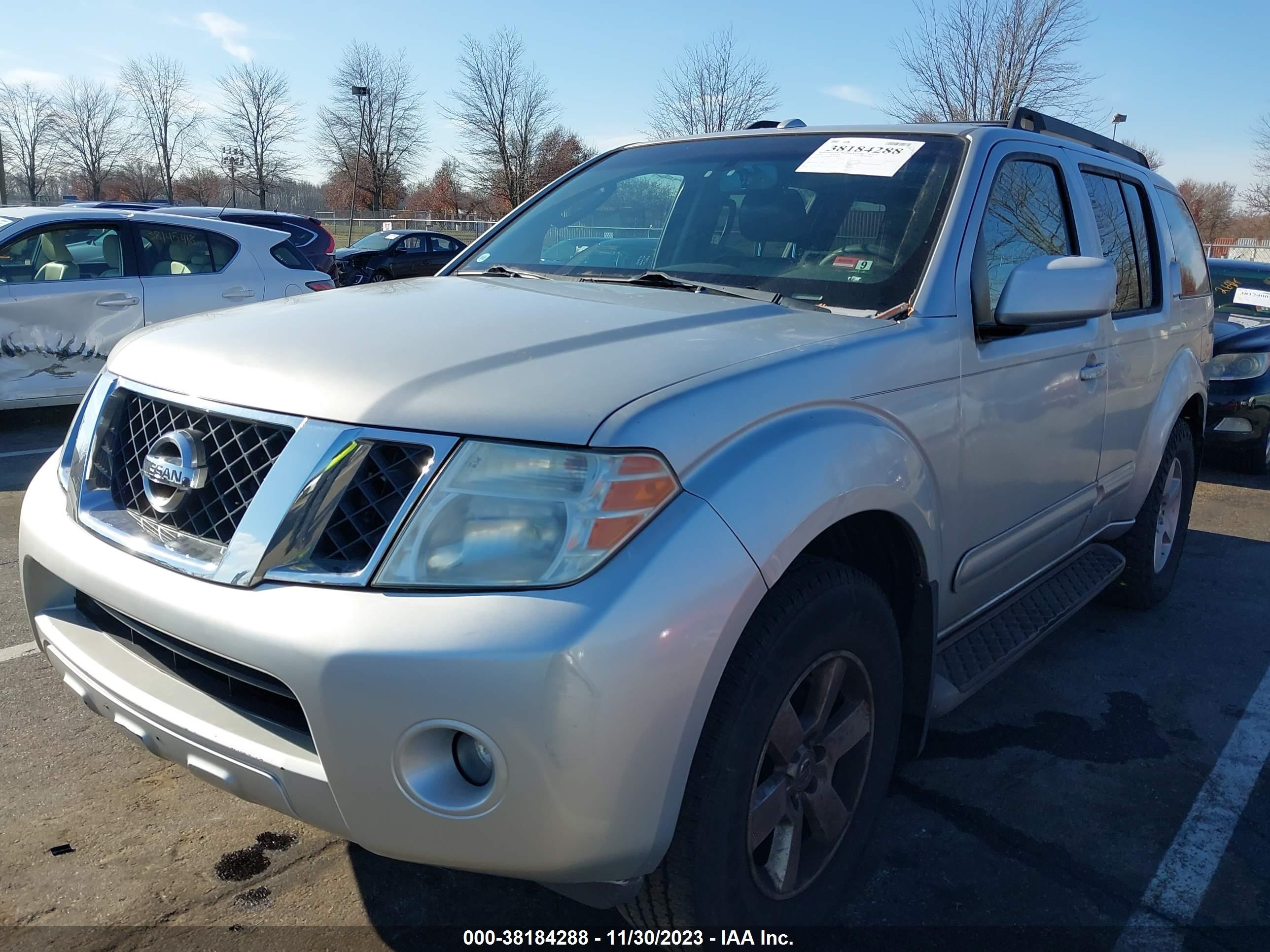 Photo 1 VIN: 5N1AR18B48C637906 - NISSAN PATHFINDER 