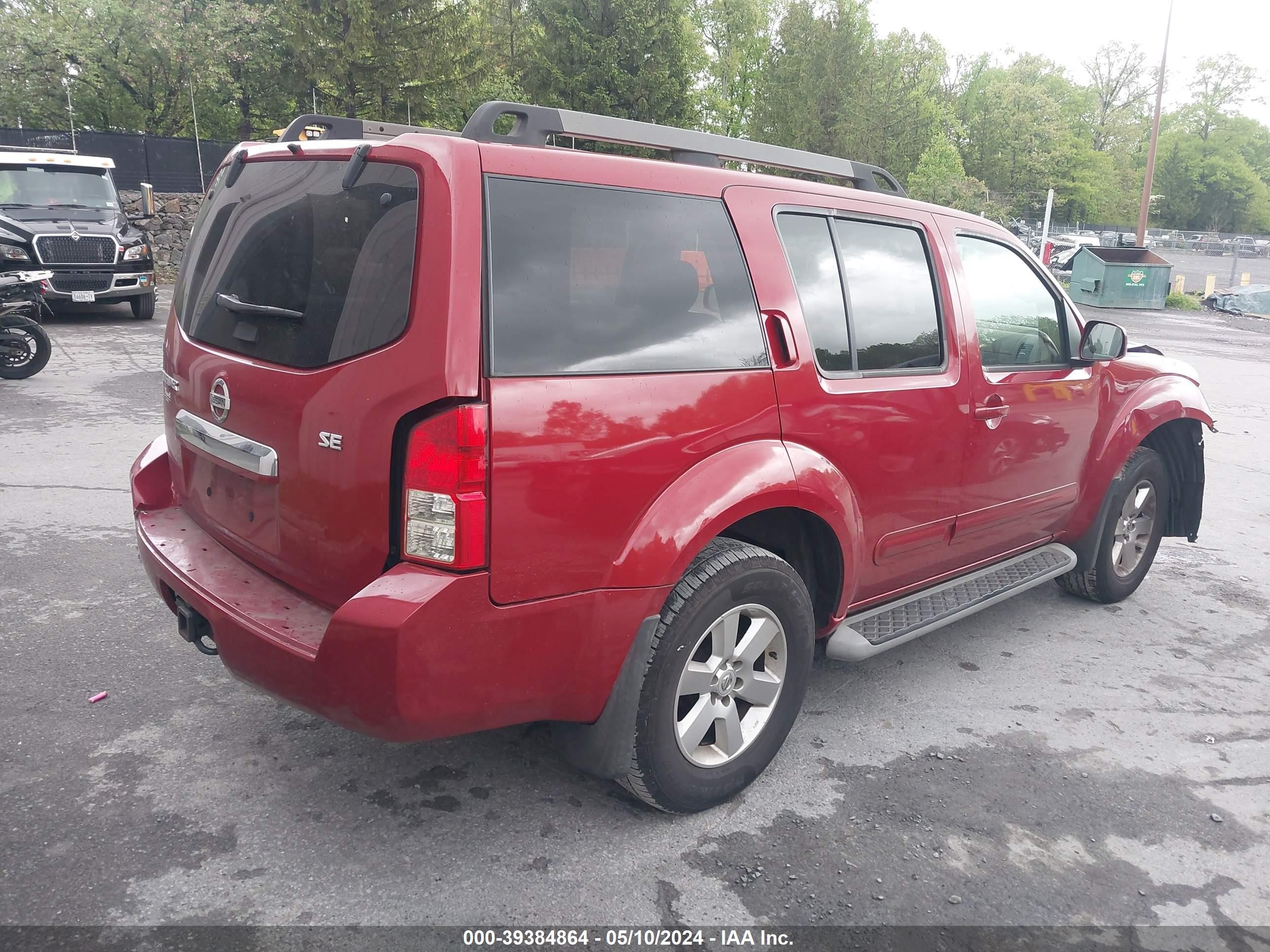 Photo 3 VIN: 5N1AR18B69C605623 - NISSAN PATHFINDER 