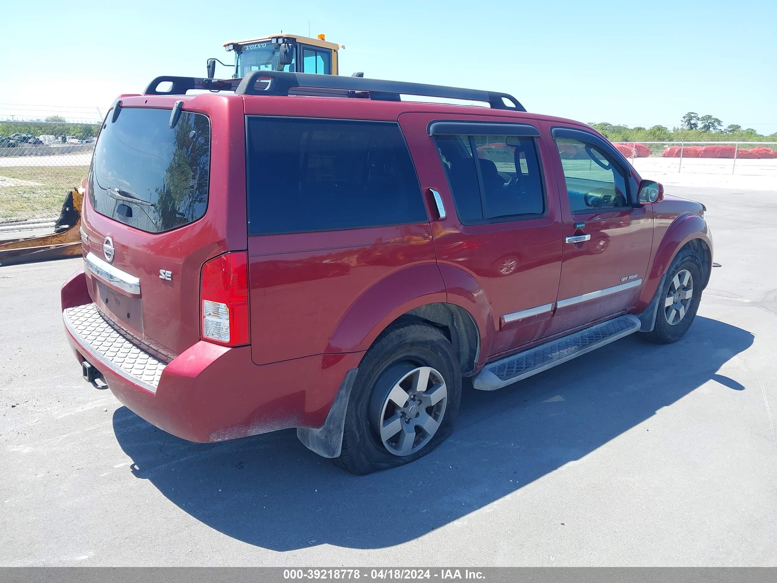 Photo 3 VIN: 5N1AR18B98C630174 - NISSAN PATHFINDER 