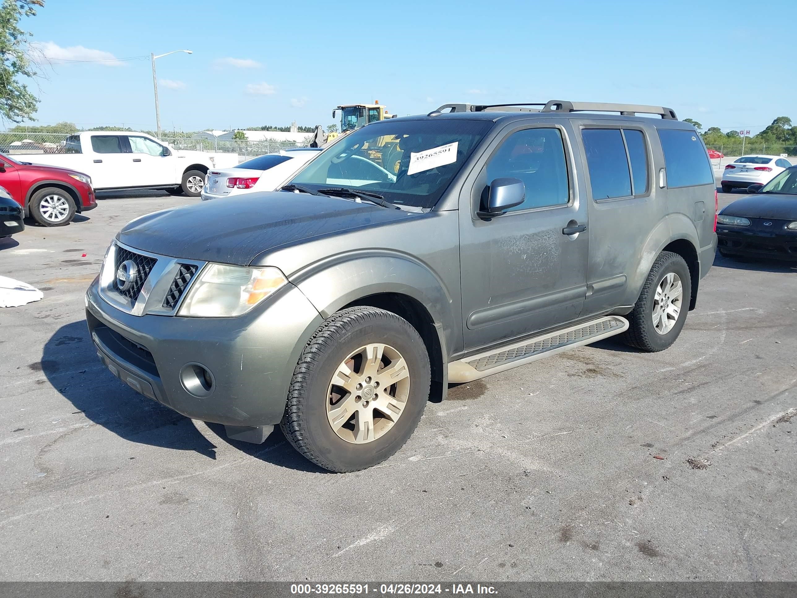 Photo 1 VIN: 5N1AR18U09C602895 - NISSAN PATHFINDER 