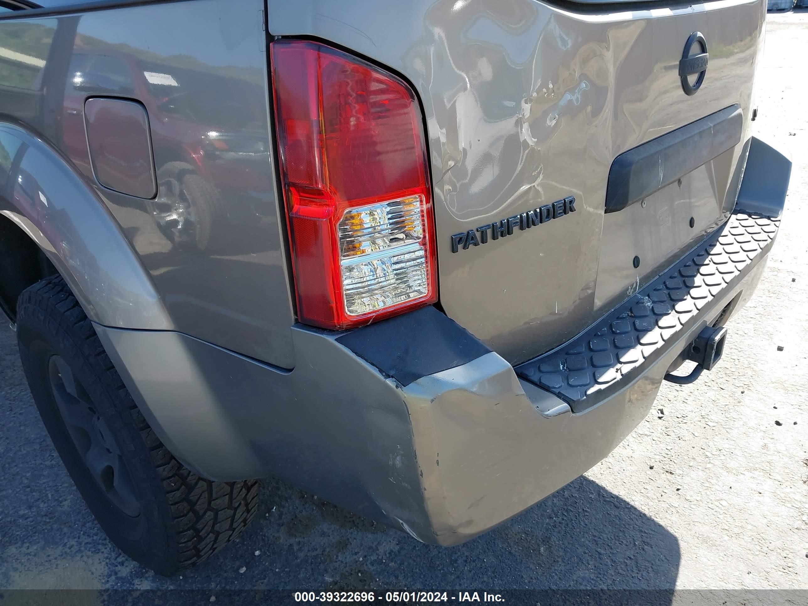 Photo 5 VIN: 5N1AR18U25C761802 - NISSAN PATHFINDER 