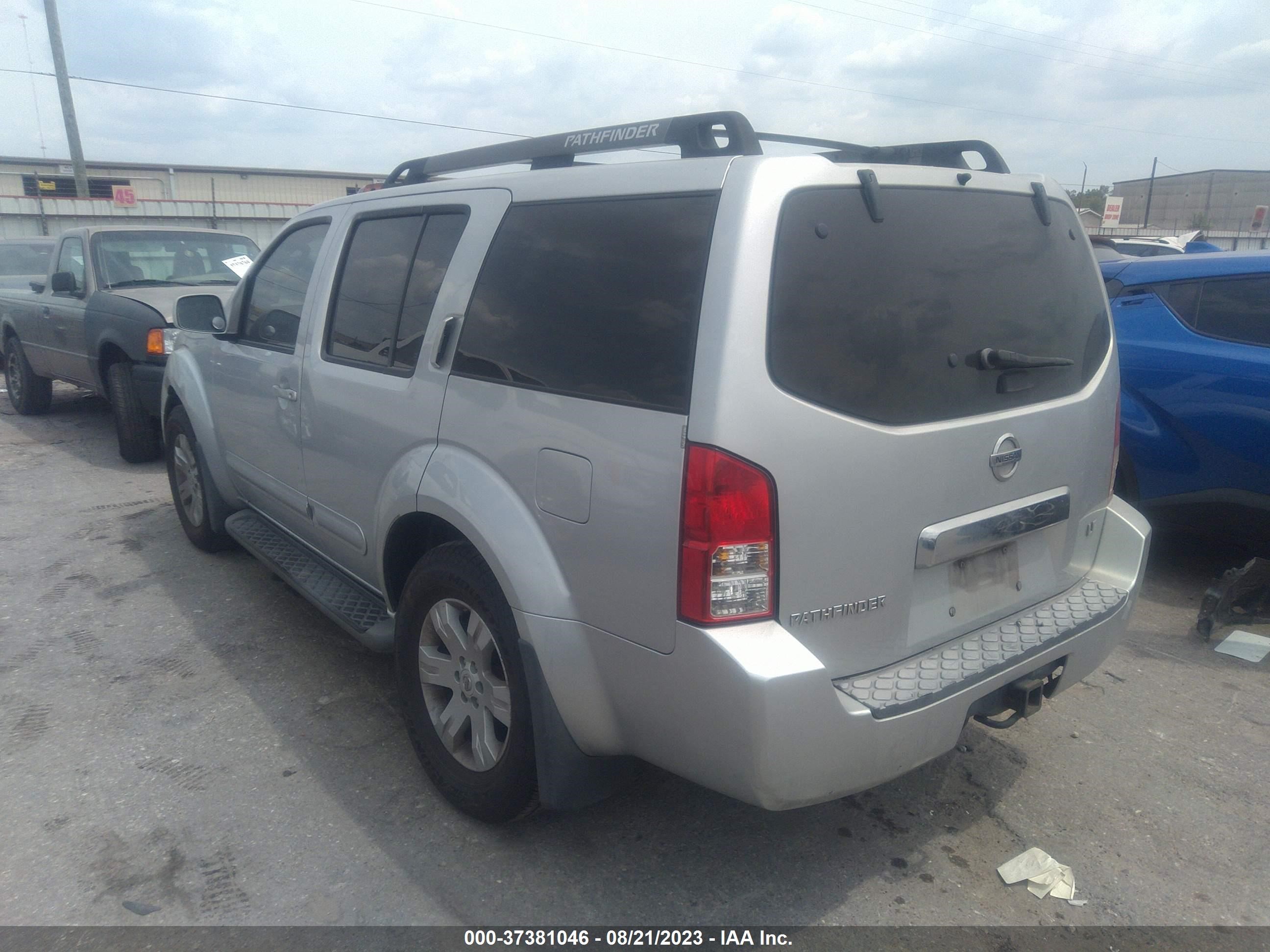 Photo 2 VIN: 5N1AR18U27C604189 - NISSAN PATHFINDER 