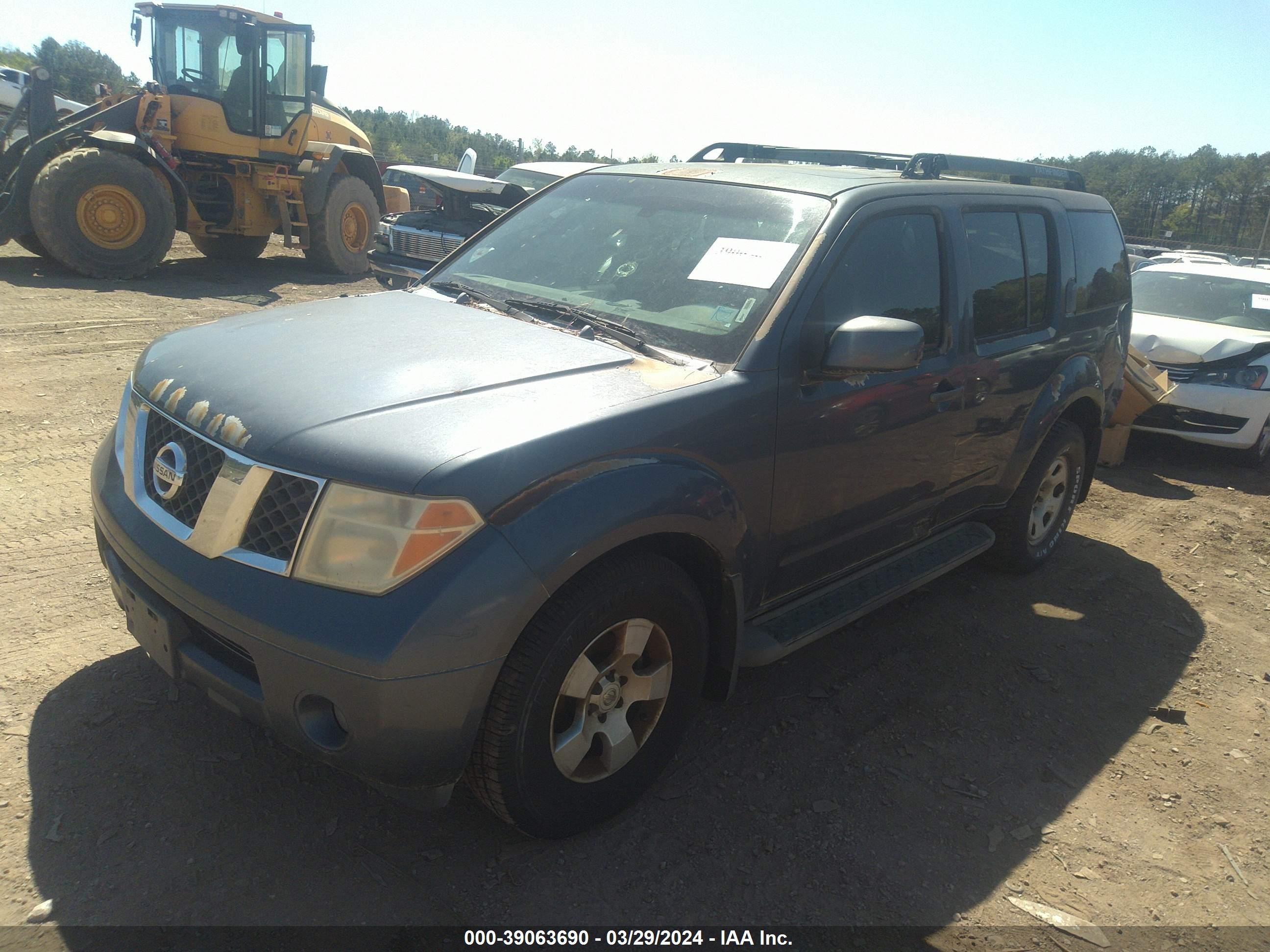 Photo 1 VIN: 5N1AR18U45C708244 - NISSAN PATHFINDER 