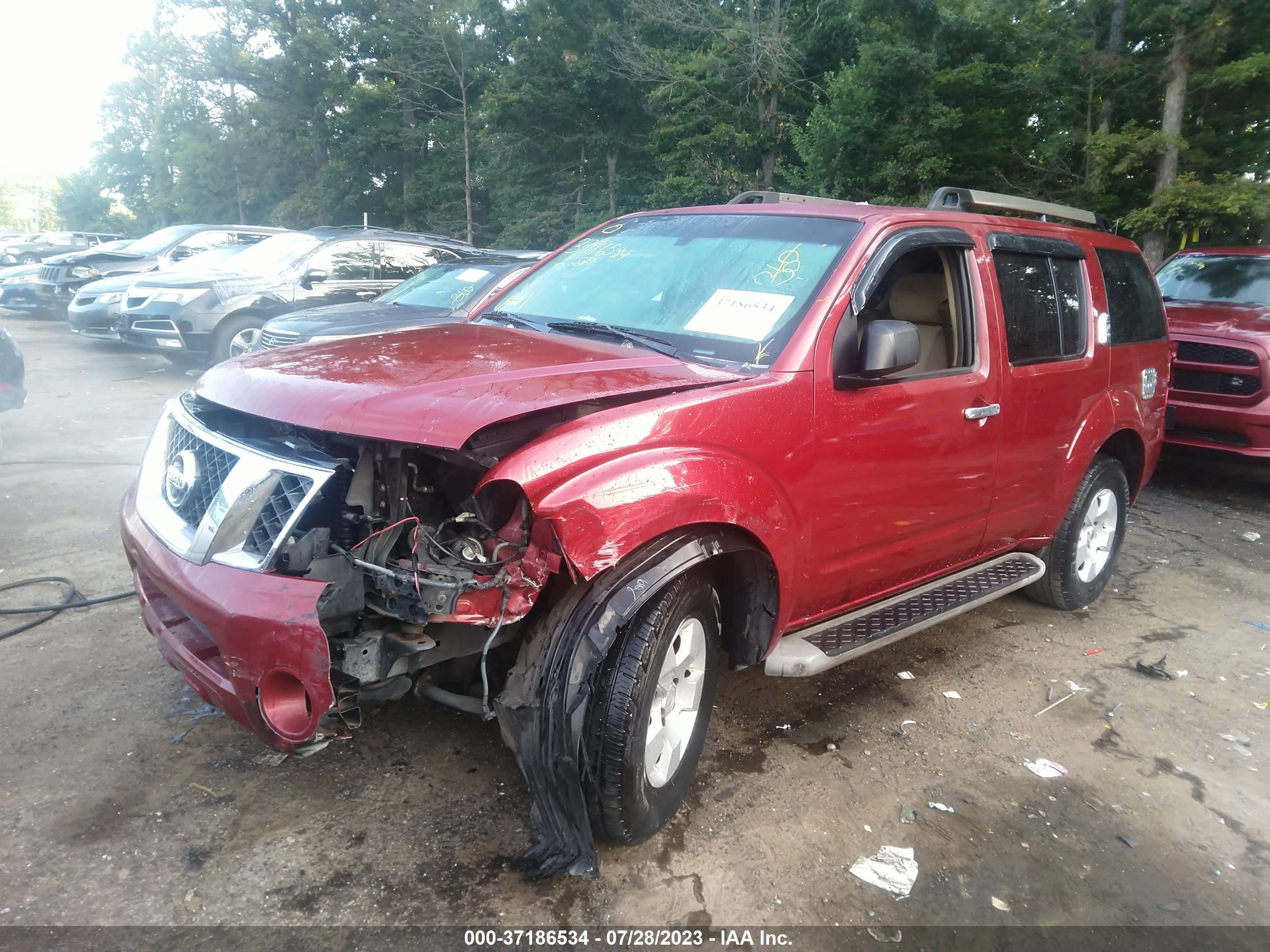 Photo 1 VIN: 5N1AR18U48C615891 - NISSAN PATHFINDER 