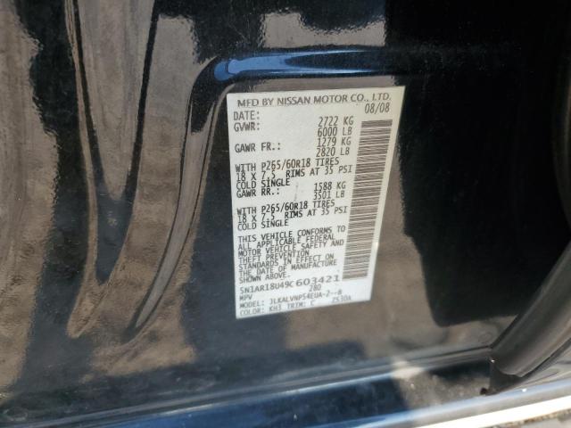 Photo 13 VIN: 5N1AR18U49C603421 - NISSAN PATHFINDER 