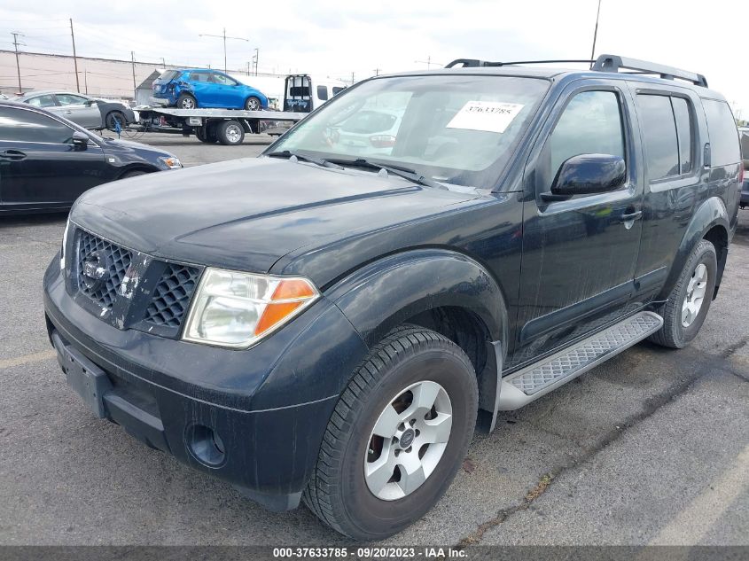 Photo 1 VIN: 5N1AR18U55C772339 - NISSAN PATHFINDER 