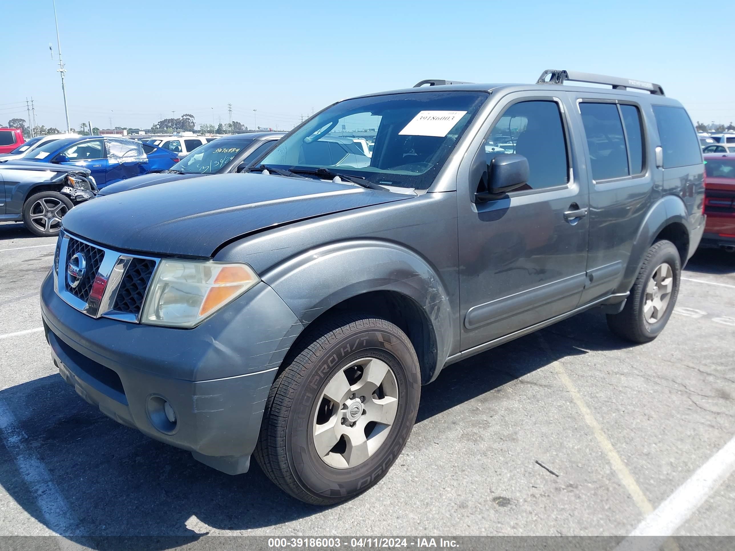 Photo 1 VIN: 5N1AR18U55C786774 - NISSAN PATHFINDER 