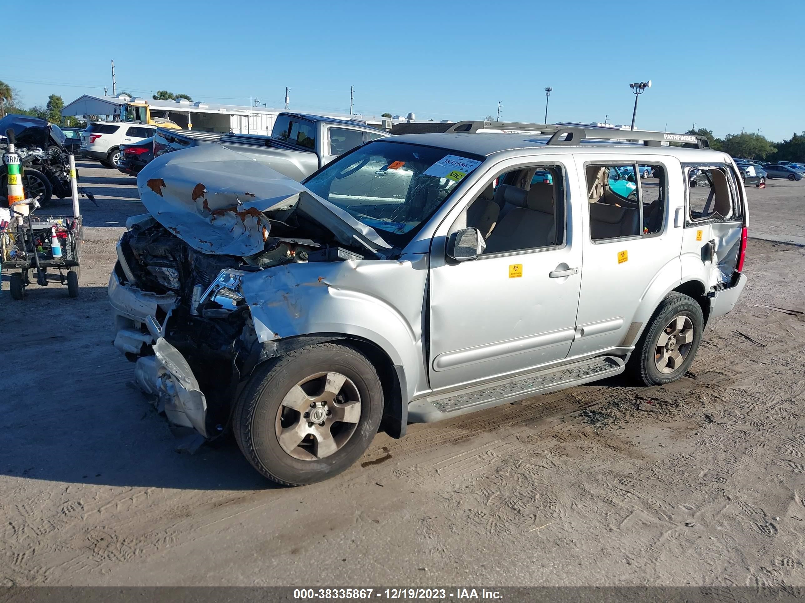 Photo 1 VIN: 5N1AR18U56C607151 - NISSAN PATHFINDER 