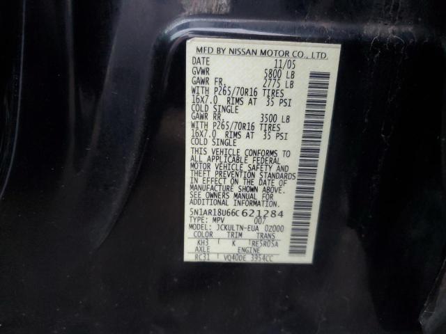 Photo 13 VIN: 5N1AR18U66C621284 - NISSAN PATHFINDER 