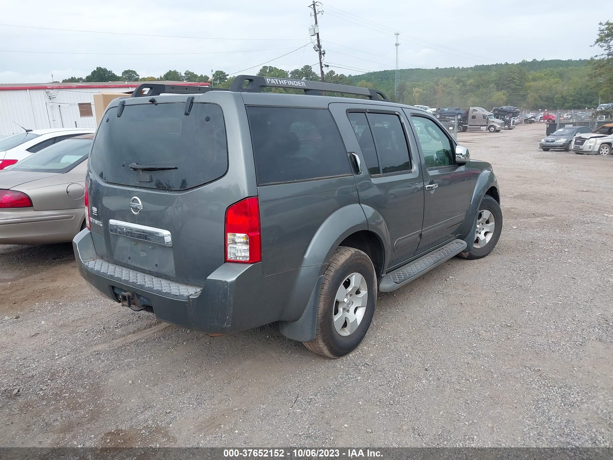 Photo 3 VIN: 5N1AR18U66C660716 - NISSAN PATHFINDER 