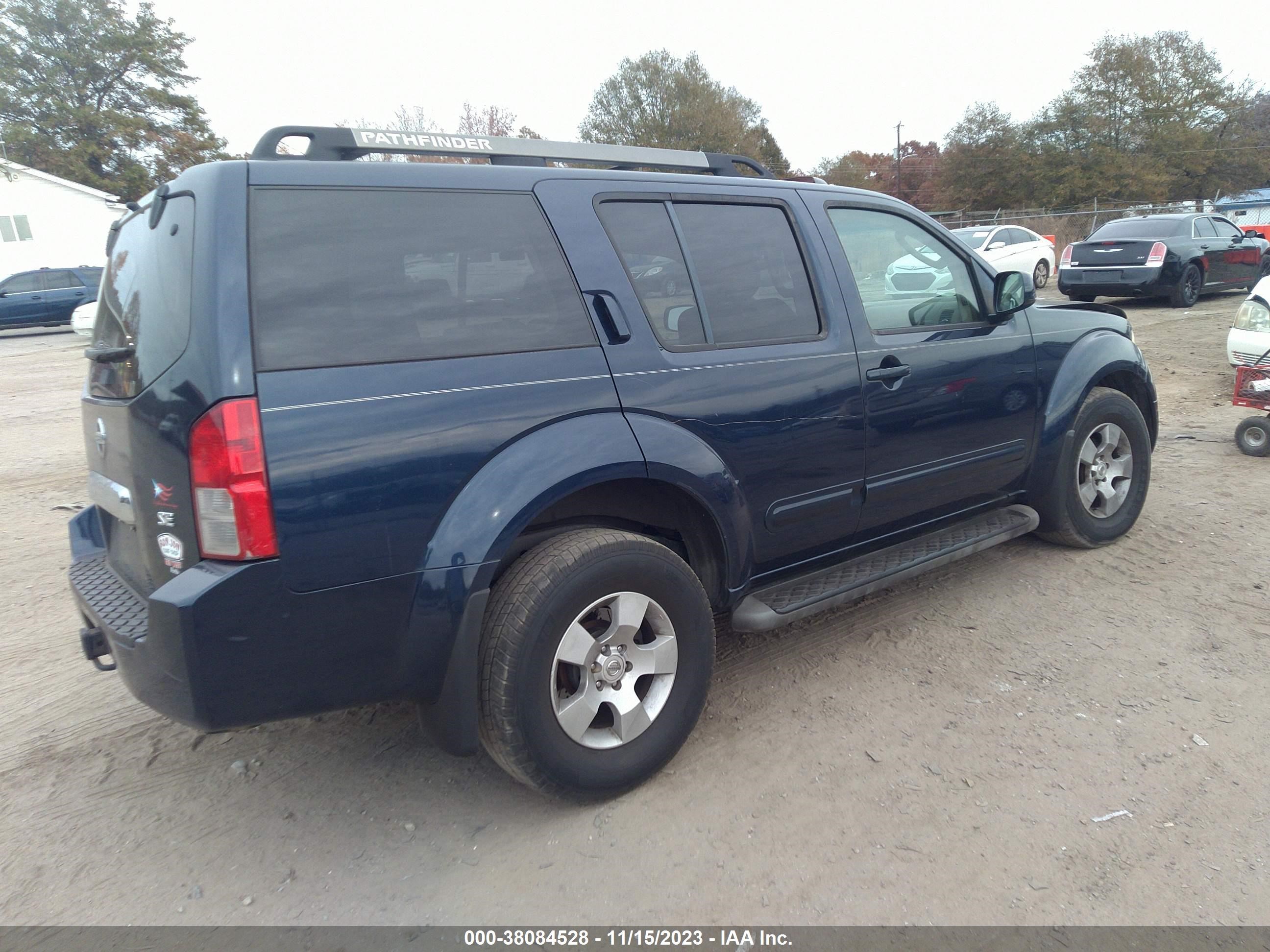 Photo 3 VIN: 5N1AR18U67C629287 - NISSAN PATHFINDER 