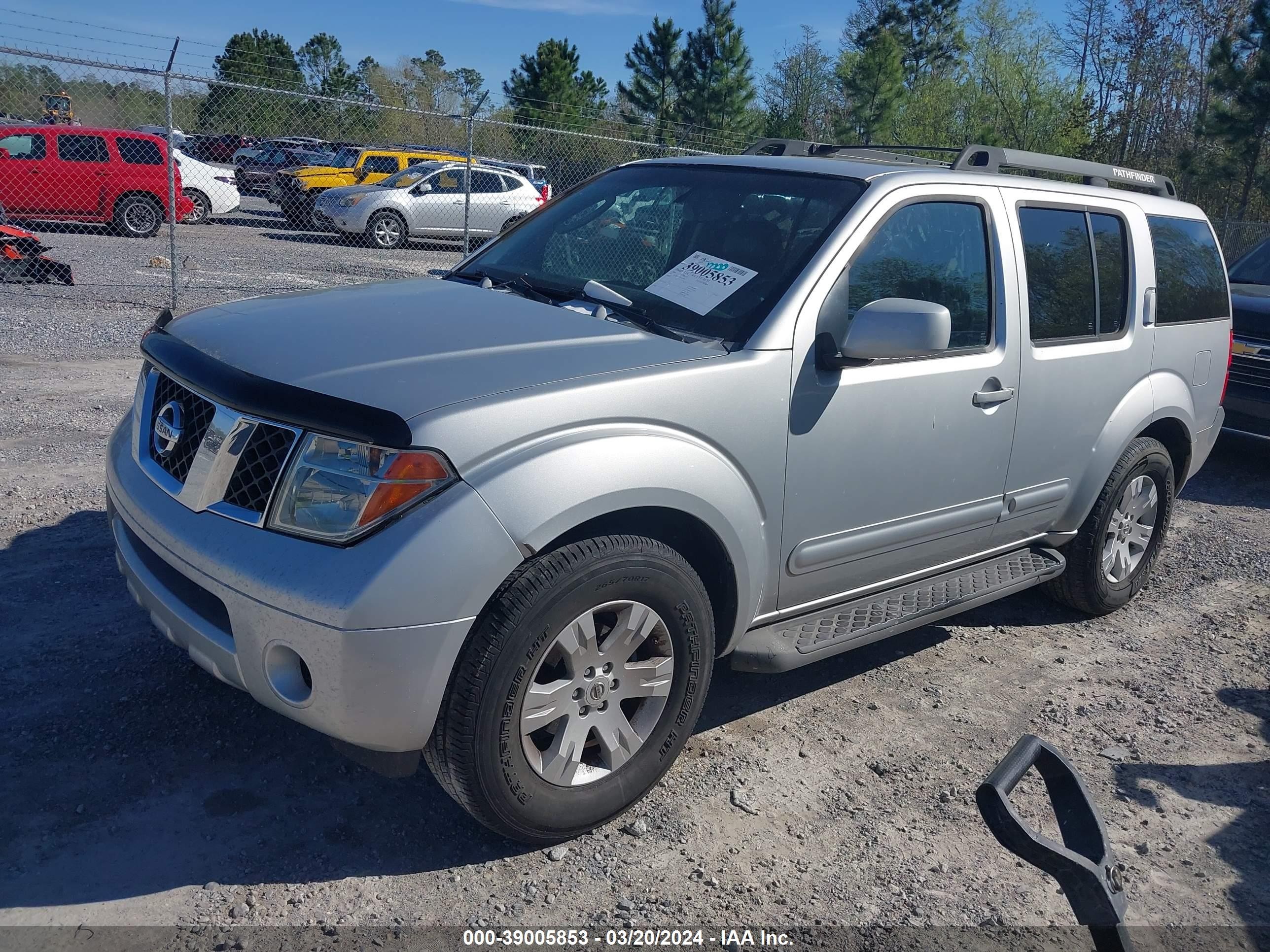 Photo 1 VIN: 5N1AR18U76C615896 - NISSAN PATHFINDER 