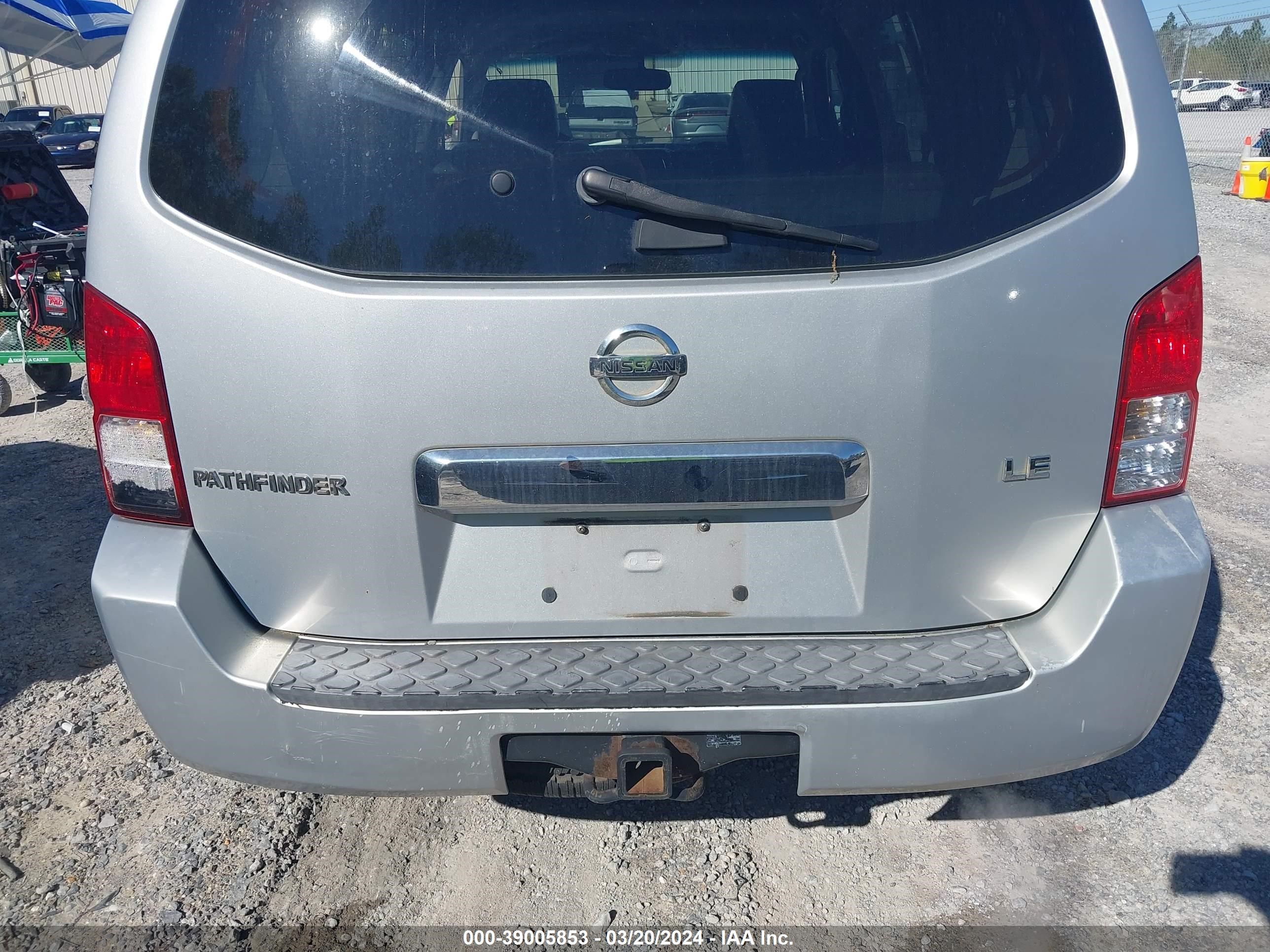 Photo 5 VIN: 5N1AR18U76C615896 - NISSAN PATHFINDER 