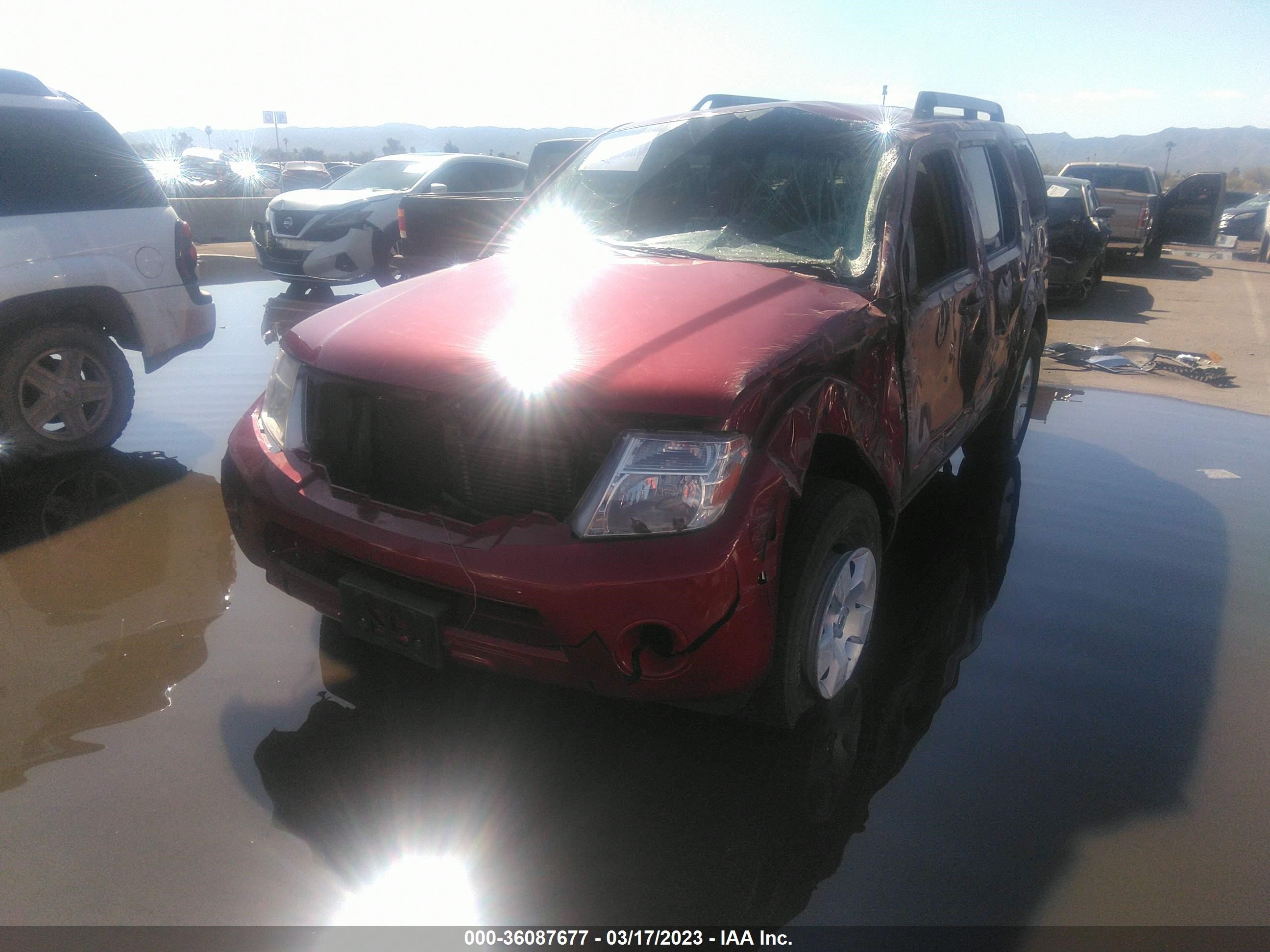 Photo 1 VIN: 5N1AR18U88C620673 - NISSAN PATHFINDER 