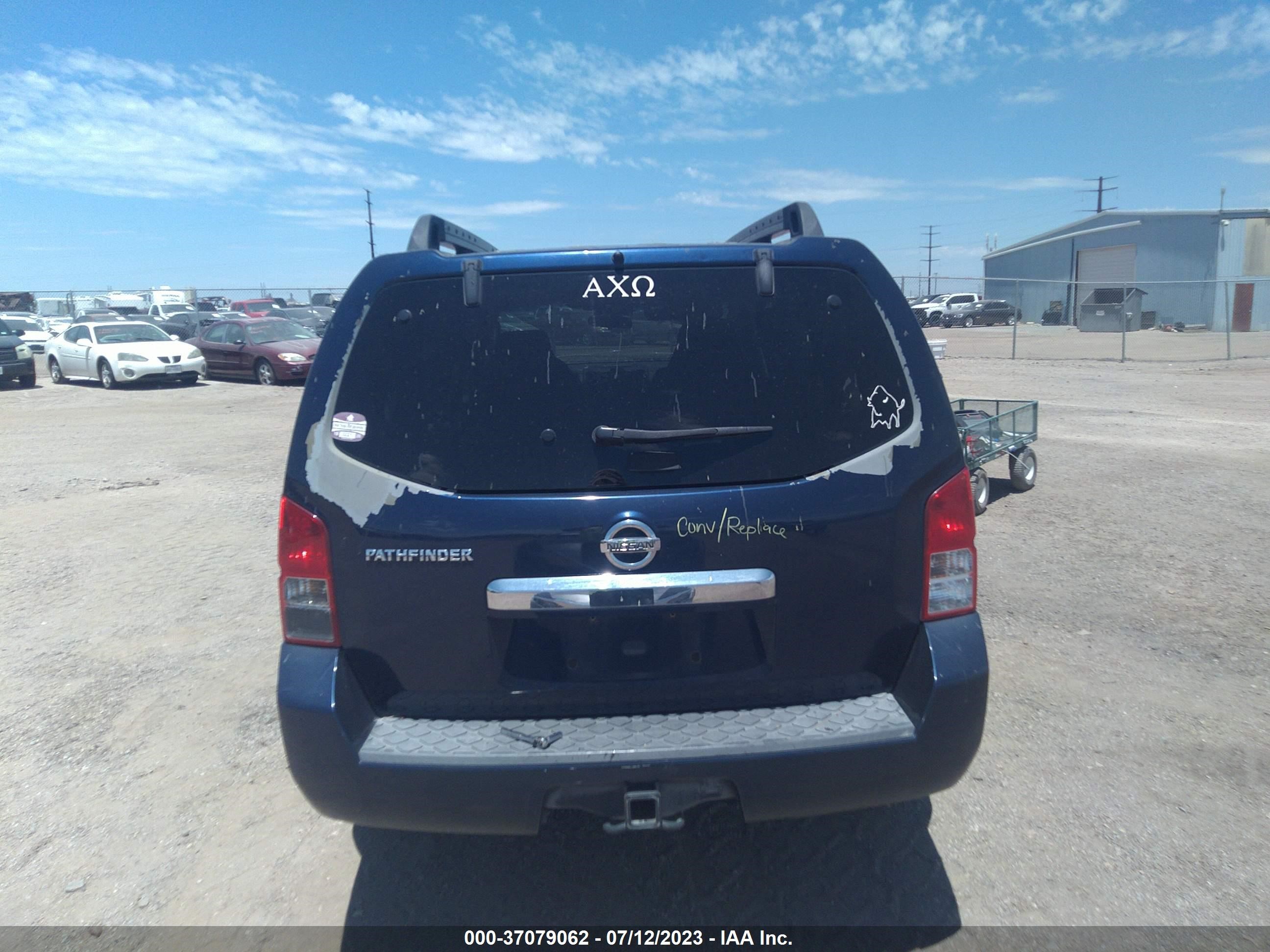 Photo 15 VIN: 5N1AR18U89C603065 - NISSAN PATHFINDER 